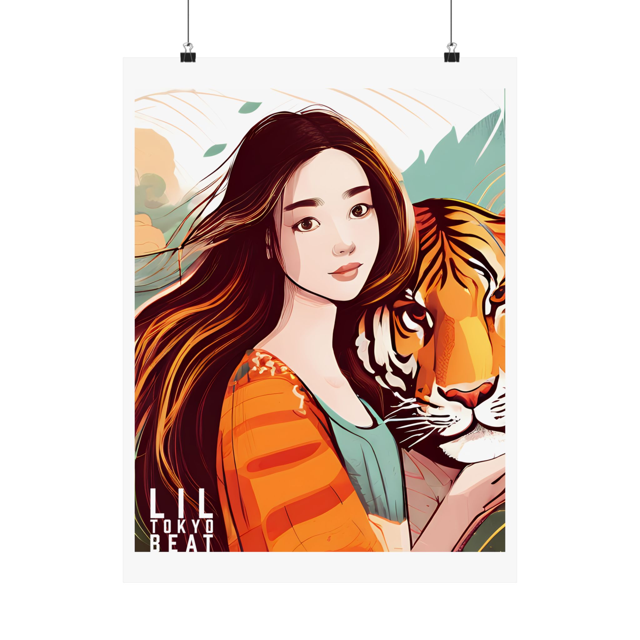 Artistic Tiger Poster Print, Vibrant Wall Decor, Nature Art, Gifts for Animal Lovers, Home Aesthetic, Boho Decor - Image 10