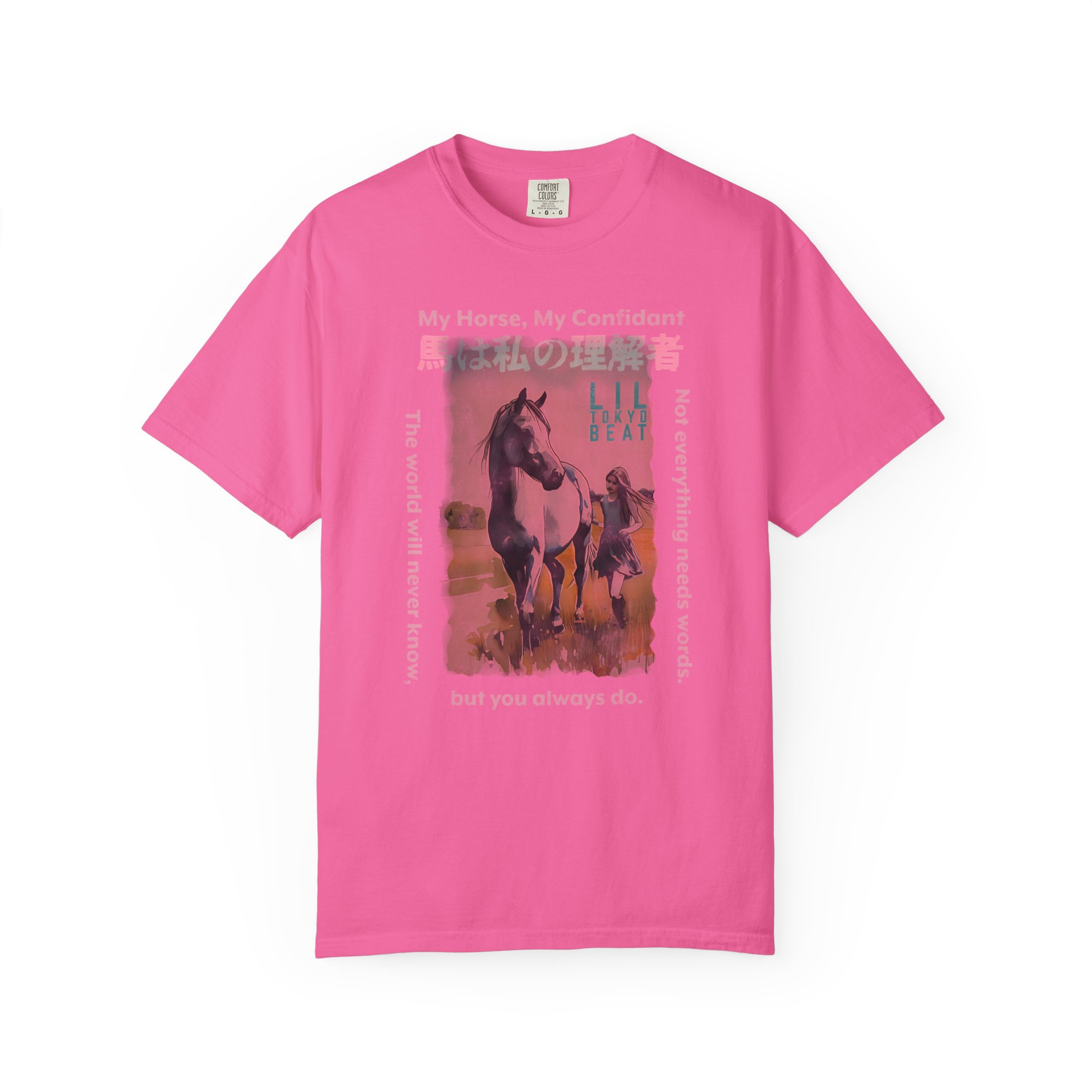 My Horse, My Confidant Unisex T-Shirt | Unique Gift for Horse Lovers | Equine Themed Apparel | Casual Wear for Animal Lovers, t0 - Image 14