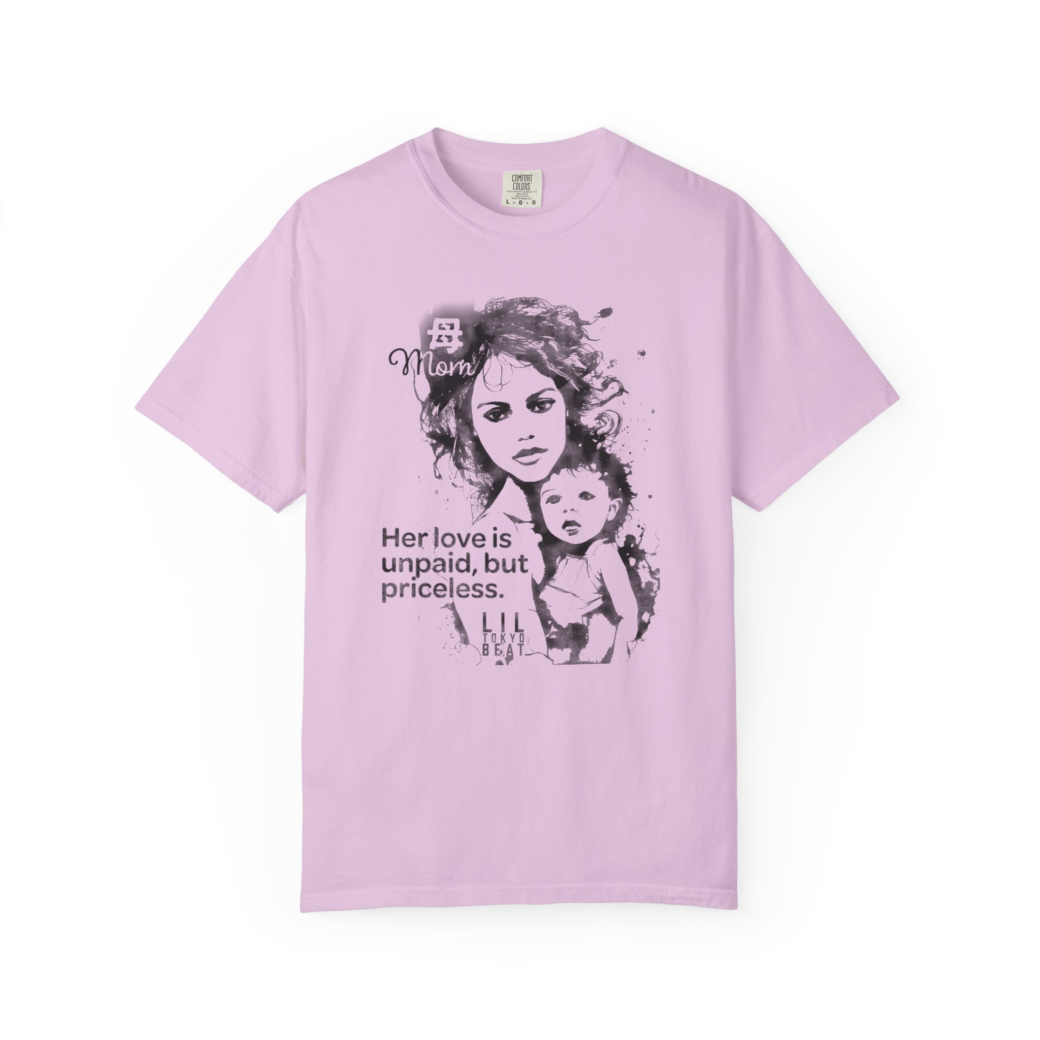 Mom T-Shirt - Her Love Is Unpaid But Priceless, Mothers Day Gift, Heartfelt Graphic Tee, Unisex Tee, Mom Tee, Gift for Mom, t7 - Image 5