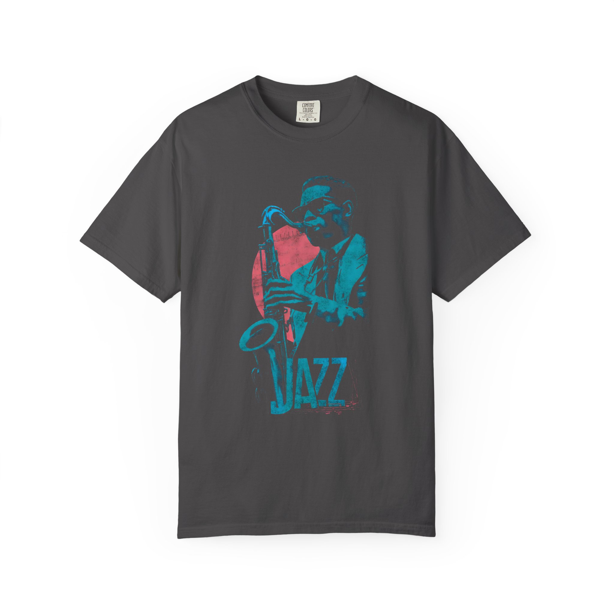 Vintage Jazz Saxophone T-Shirt — Blues Music Tee - Image 4