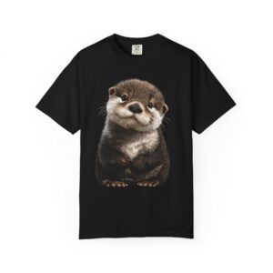 Cute Baby Otter T-Shirt — Adorable Wildlife Graphic Tee
