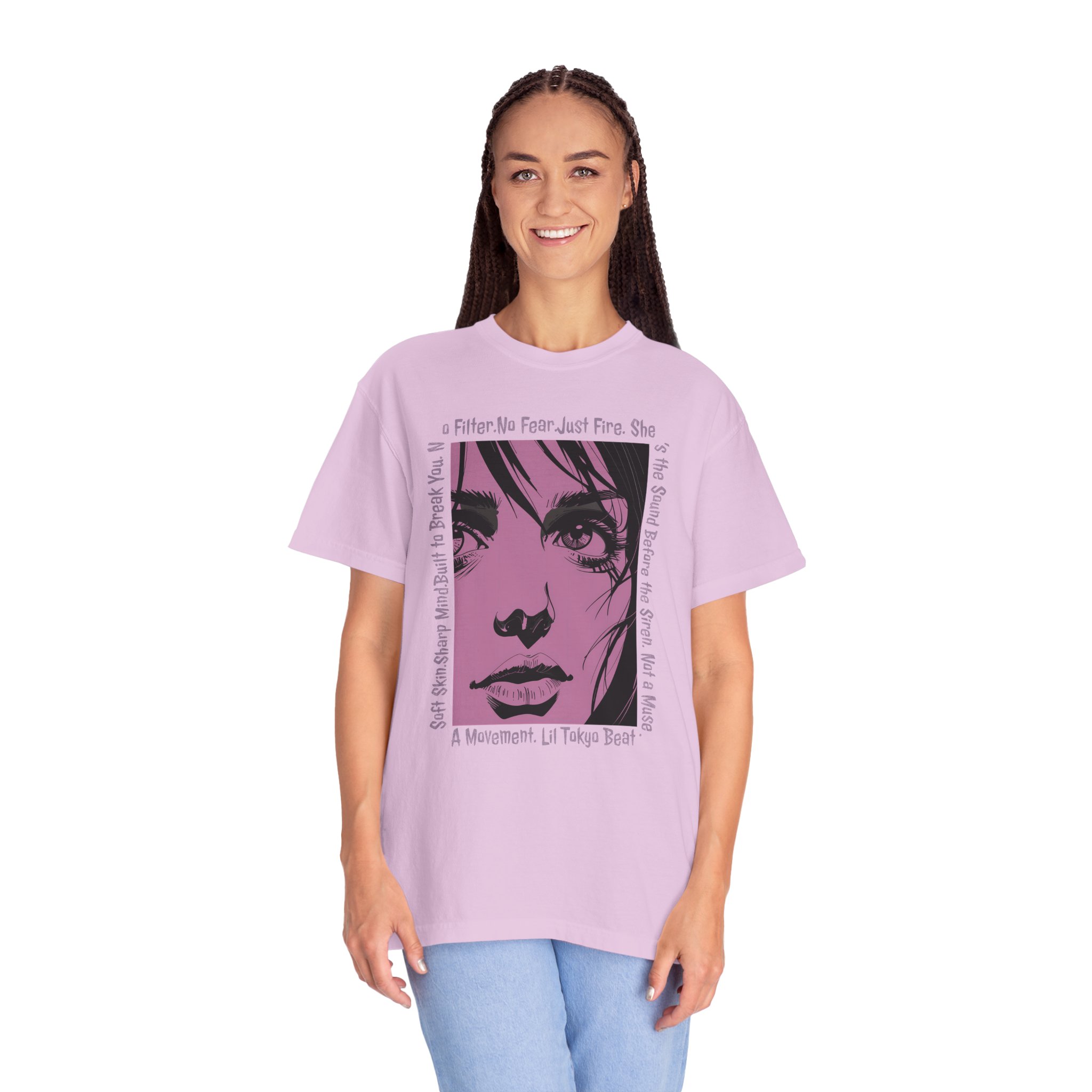 Empowerment Graphic Tee, Feminist Tshirt, Movement Shirt, Streetwear, Bold Art, Unisex Garment-Dyed T-shirt, t0 - Image 15