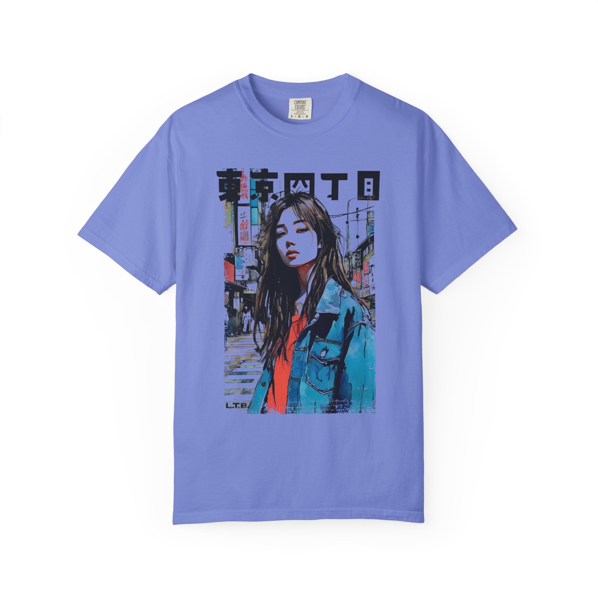 Tokyo Street Girl Graphic Tee | Urban Japanese Art Shirt K.A.T. Style - Image 10