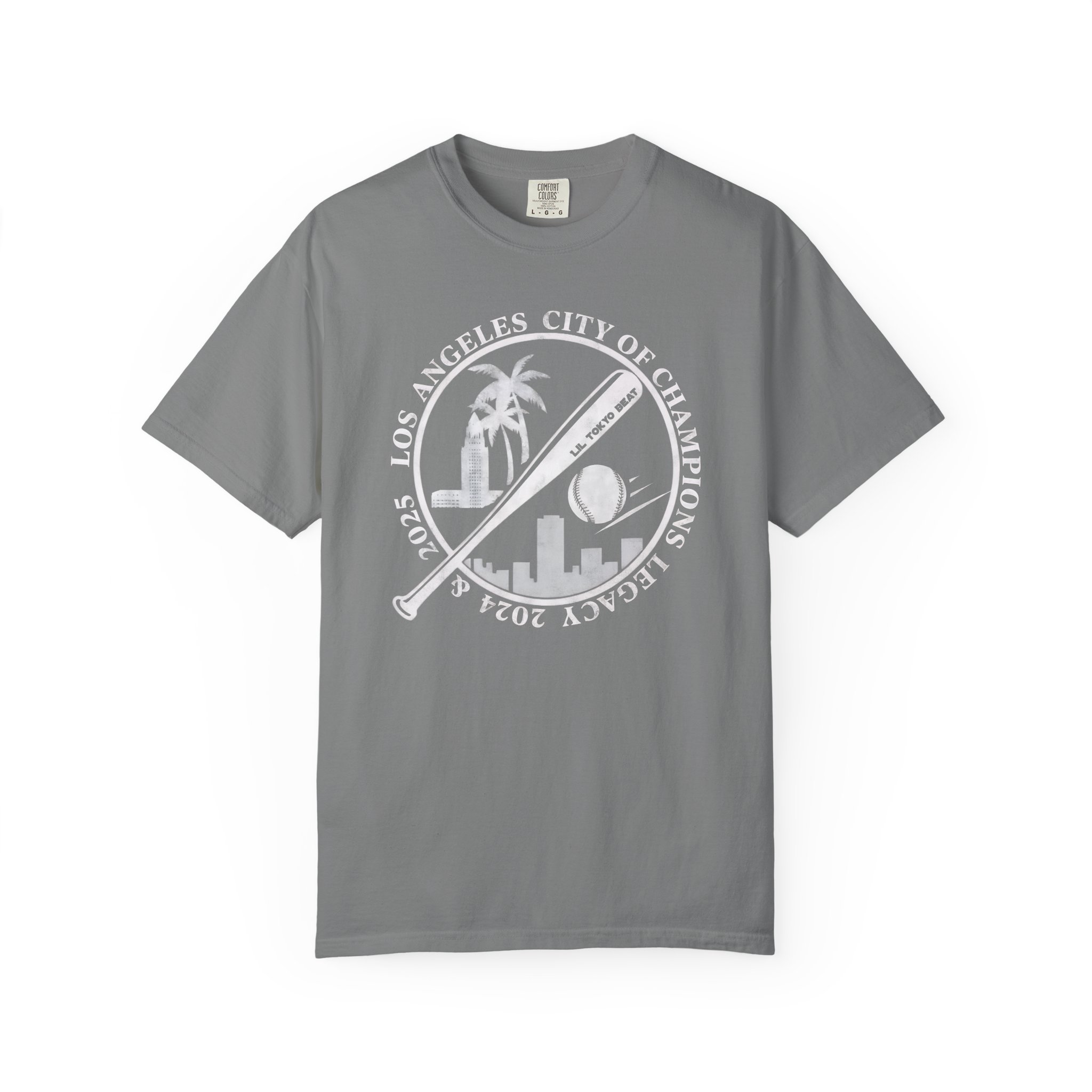 Baseball Graphic T-Shirt | Los Angeles City of Champions Legacy 2024–2025, Letter White, t0 - Image 5