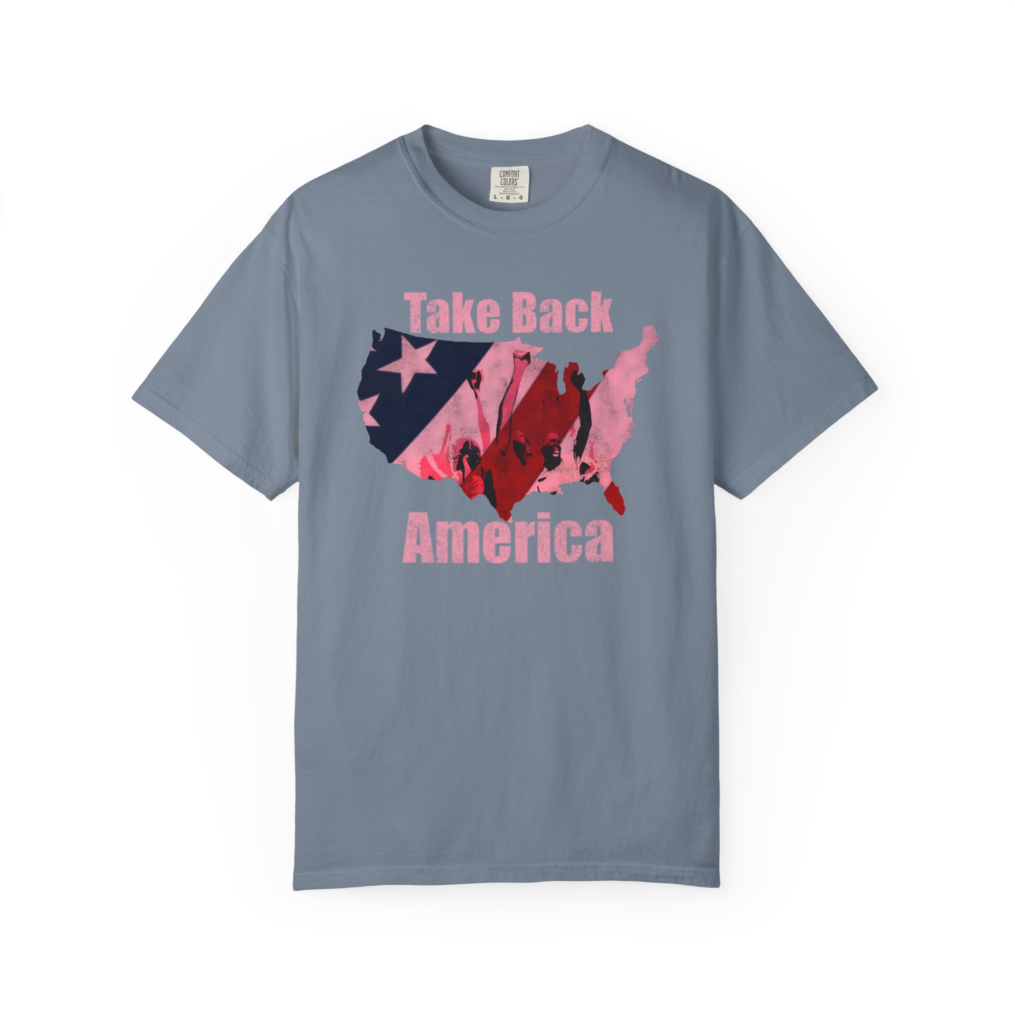 Take Back America T-Shirt | Stylish Patriotic Tee | Everyday USA Statement Shirt, Unisex Tee, Gender-Neutral Shirt, Red White Blue Tee, t7 - Image 6