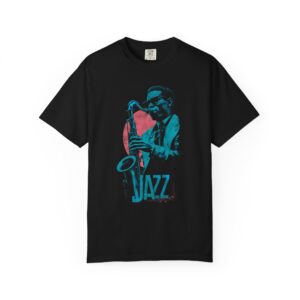 Vintage Jazz Saxophone T-Shirt — Blues Music Tee