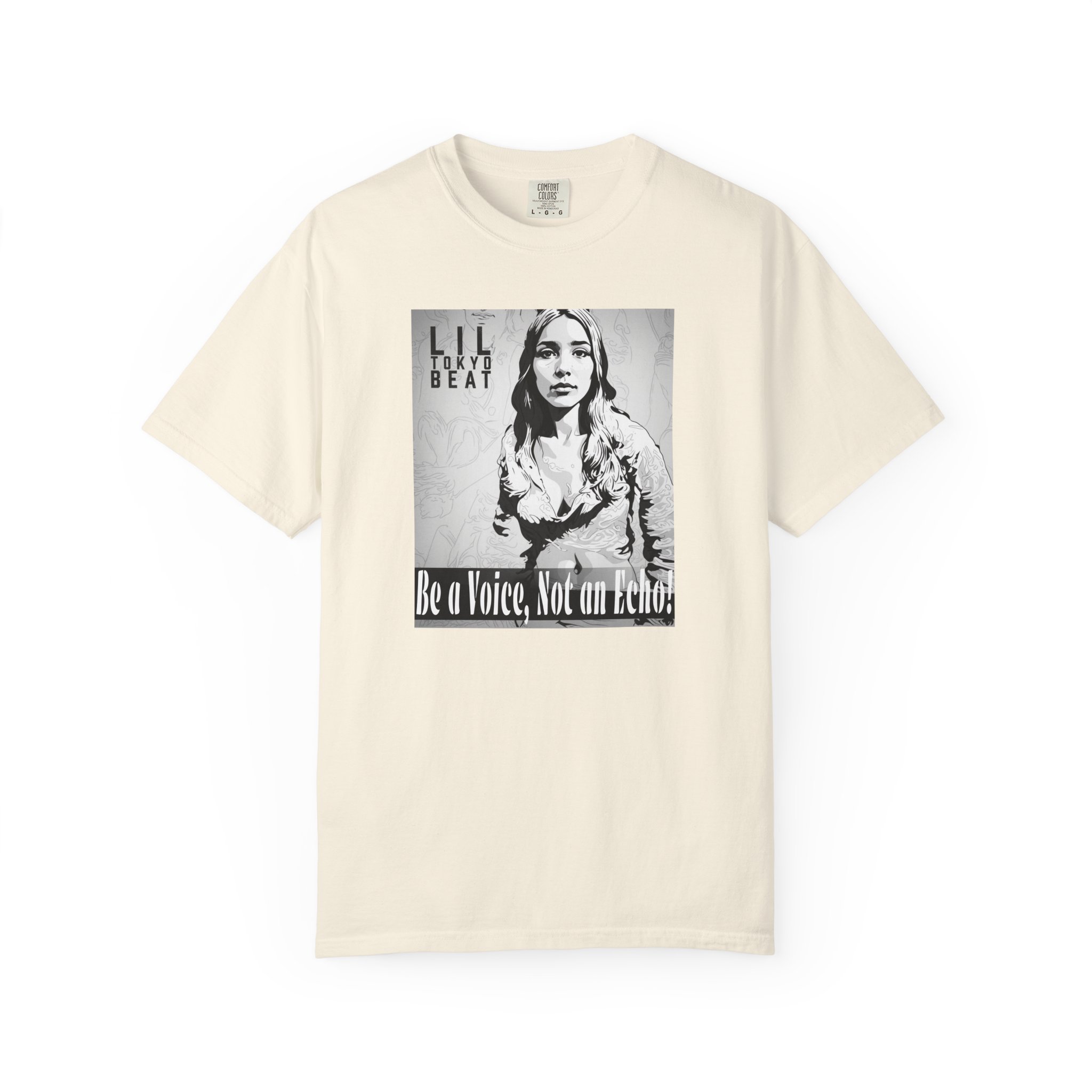 Empowering Message T-Shirt: Be a Voice, Not an Echo - Unisex Casual Wear for Inspiration, Gift for Activists, Statement Apparel, t7 - Image 3