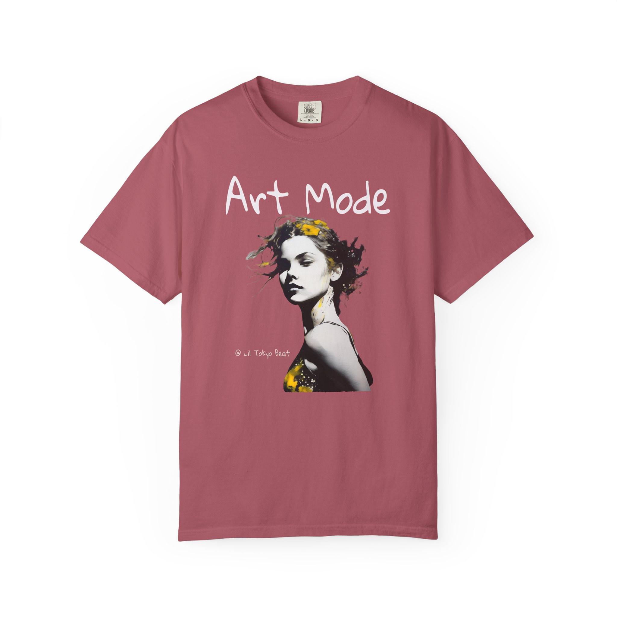 Urban Muse Art Tee - Unisex Garment-Dyed T-shirt for Bold, Creative Rebels, Vibrant Vision Streetwear, Confident Souls, Bold Yellow Splash, t0 - Image 12