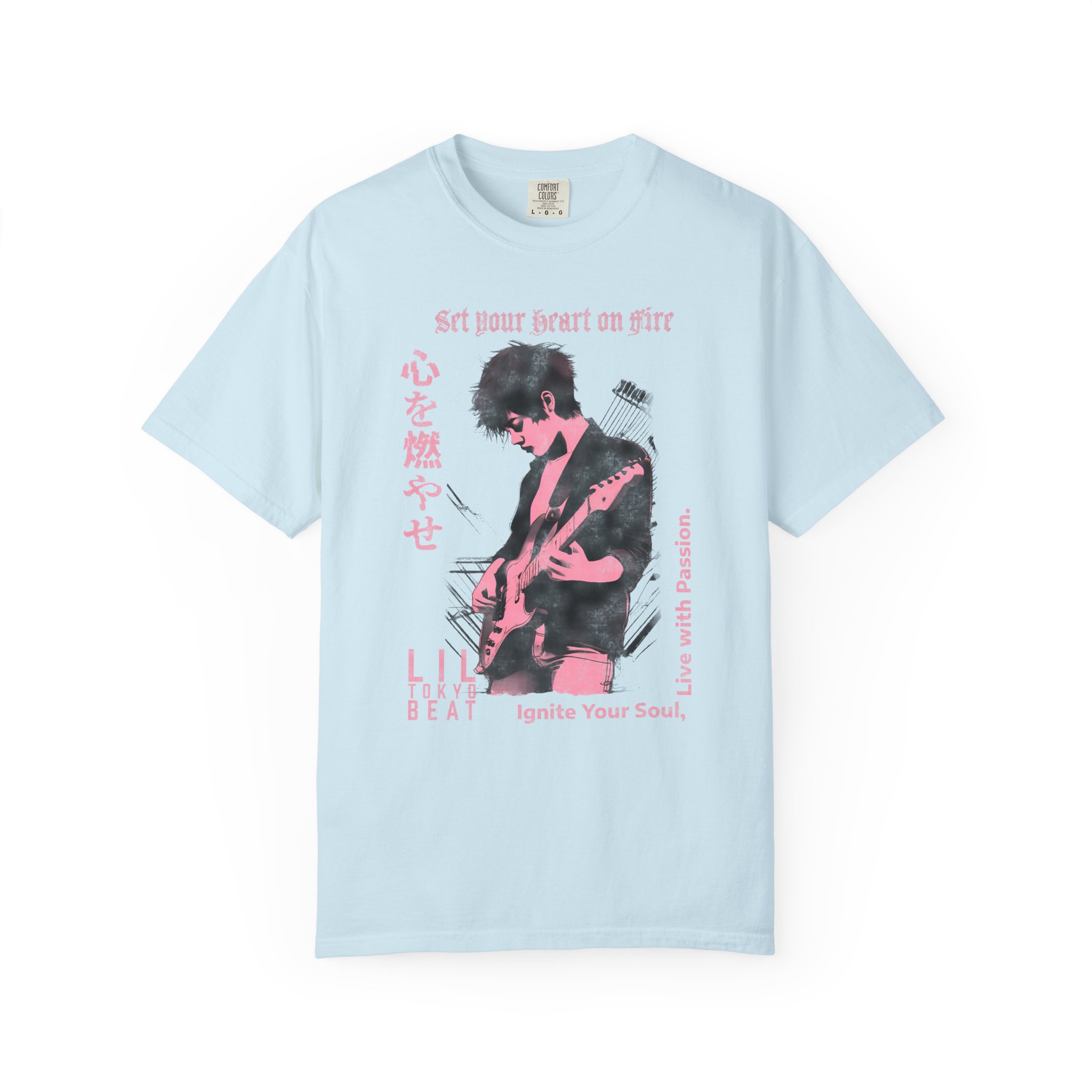 Passion Ignite Unisex Garment-Dyed T-shirt | Set Your Heart on Fire, Live with Passion, Graphic Tee, Inspirational Apparel, Motivational, t0 - Image 14