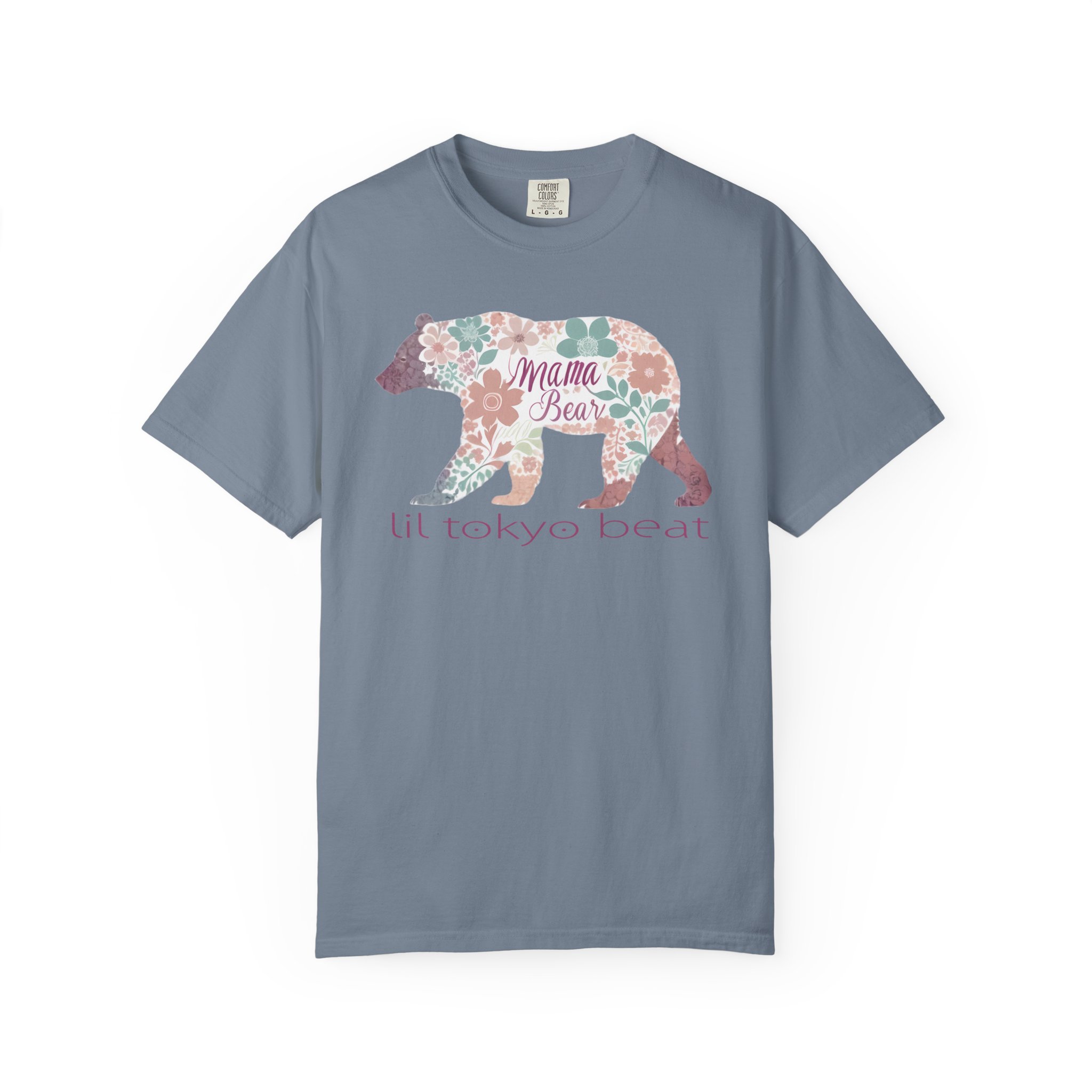 Floral Mama Bear T-Shirt, Cute Gift for Mom, Casual Everyday Wear, Mother's Day, Comfortable Unisex Tee, Nature Lover Apparel, t7 - Image 8