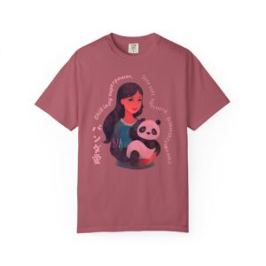 Chill Is My Superpower Unisex T-shirt - Panda and Girl Tee, Introvert Vibes Only, Lil Tokyo Beat, Chill Tee, Graphic Tee, Funny Tee, Gift, t0