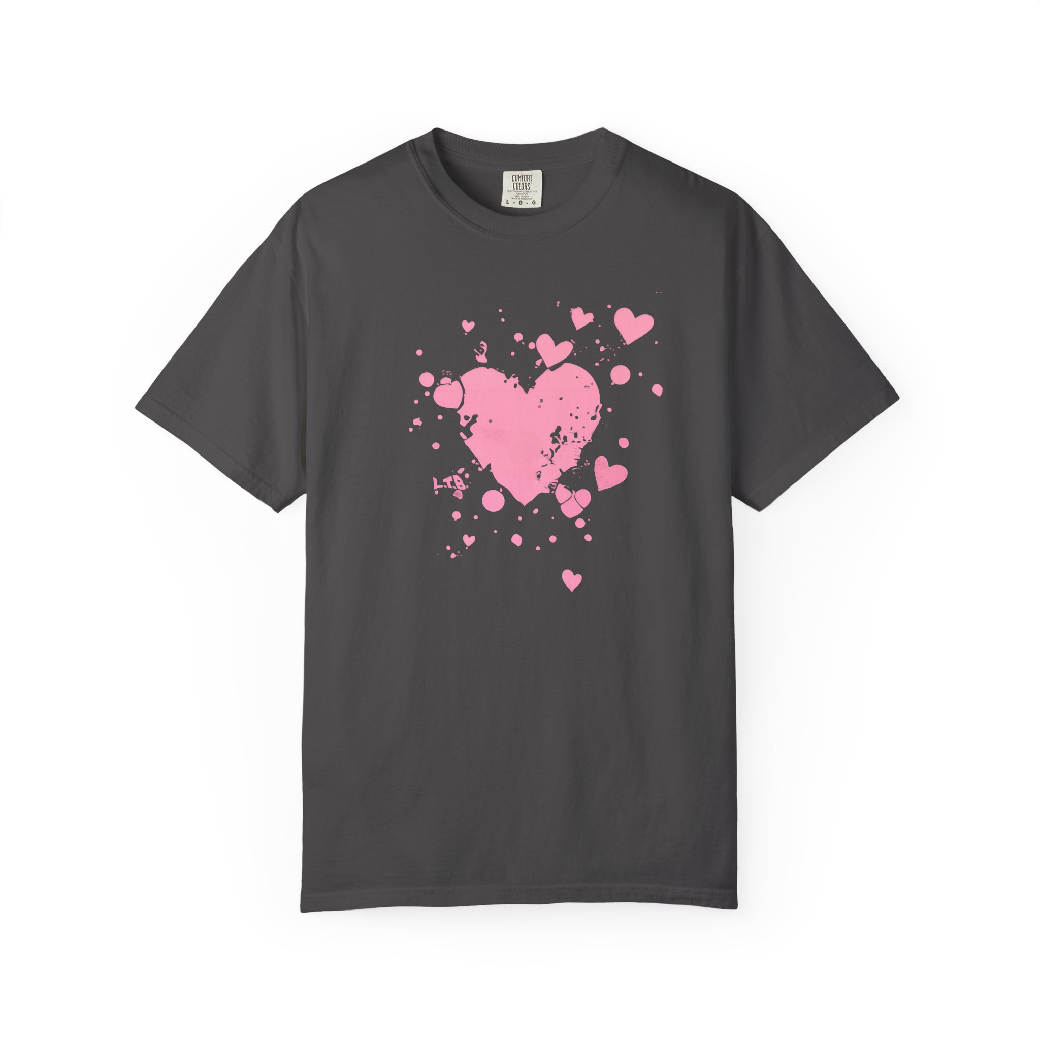 Valentine’s Day Pink Heart Tee — Cute Romantic Graphic T-Shirt - Image 8
