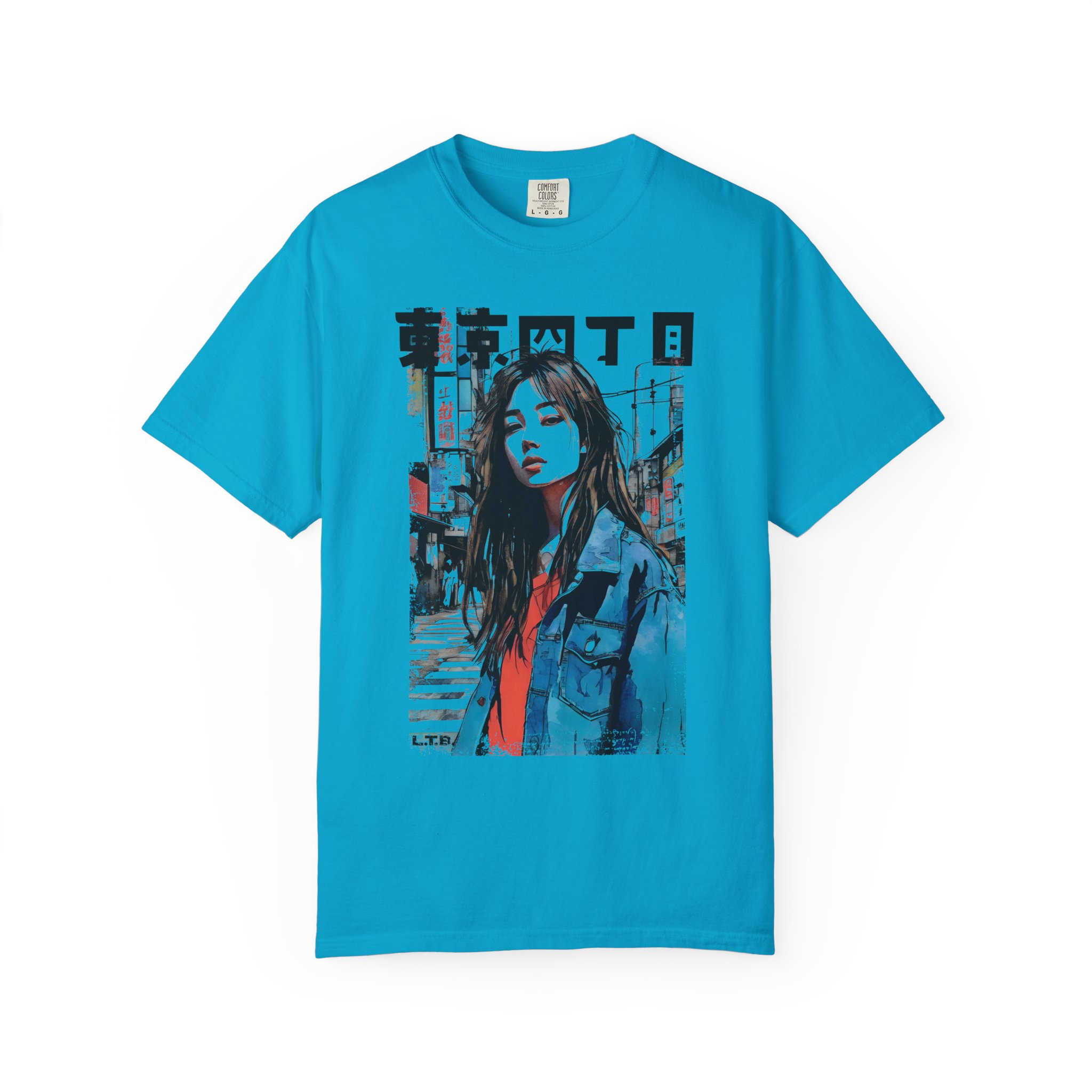 Tokyo Street Girl Graphic Tee | Urban Japanese Art Shirt K.A.T. Style - Image 8