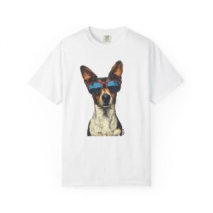 Cool Dog Sunglasses T-Shirt | Graphic Art Tee