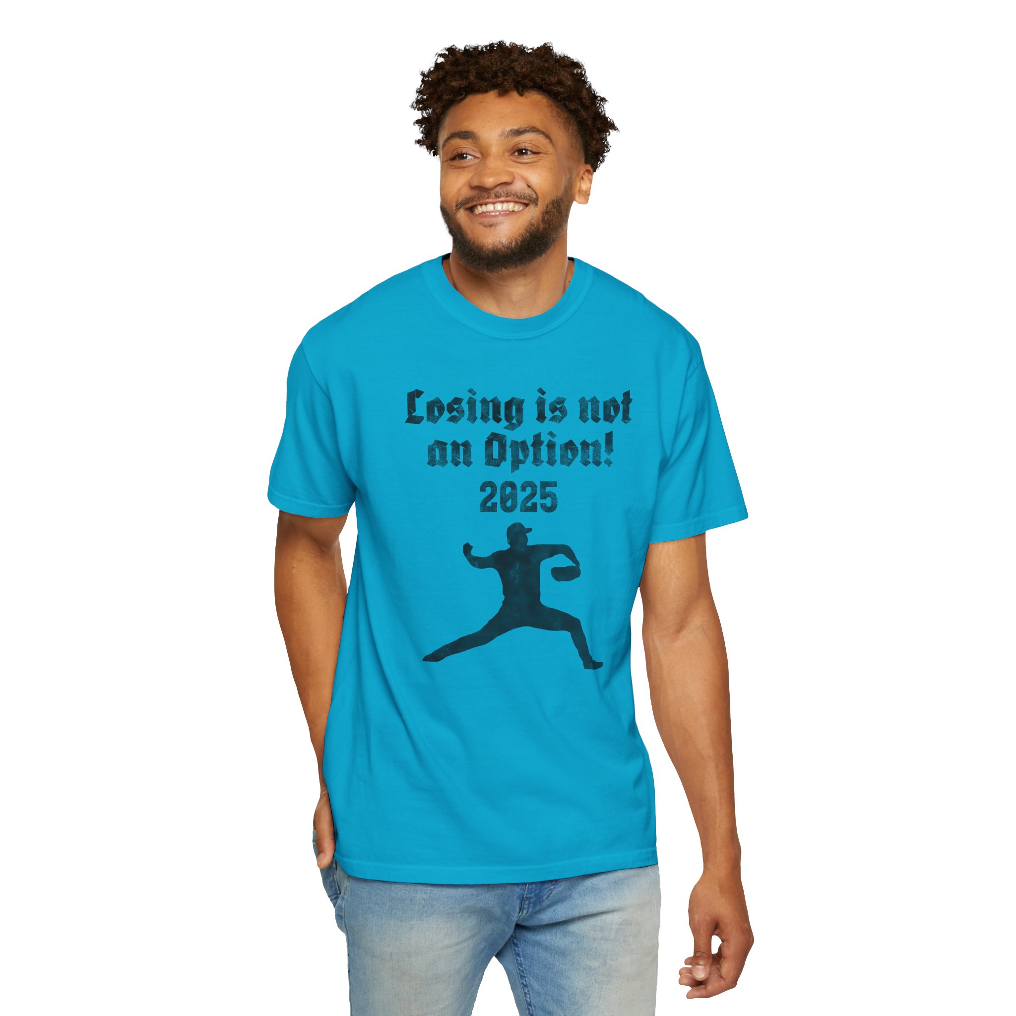 Losing Is Not an Option 2025 T-Shirt — Motivational Sports Baseball Tee, t2 - Image 7