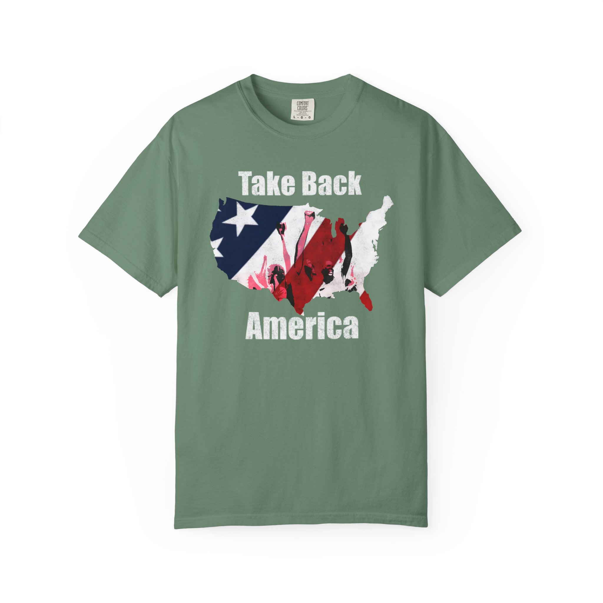 Patriotic Tee, USA Graphic Shirt, American Flag Tshirt, Patriotic Gift, Patriotic Clothing, t7 - Image 4