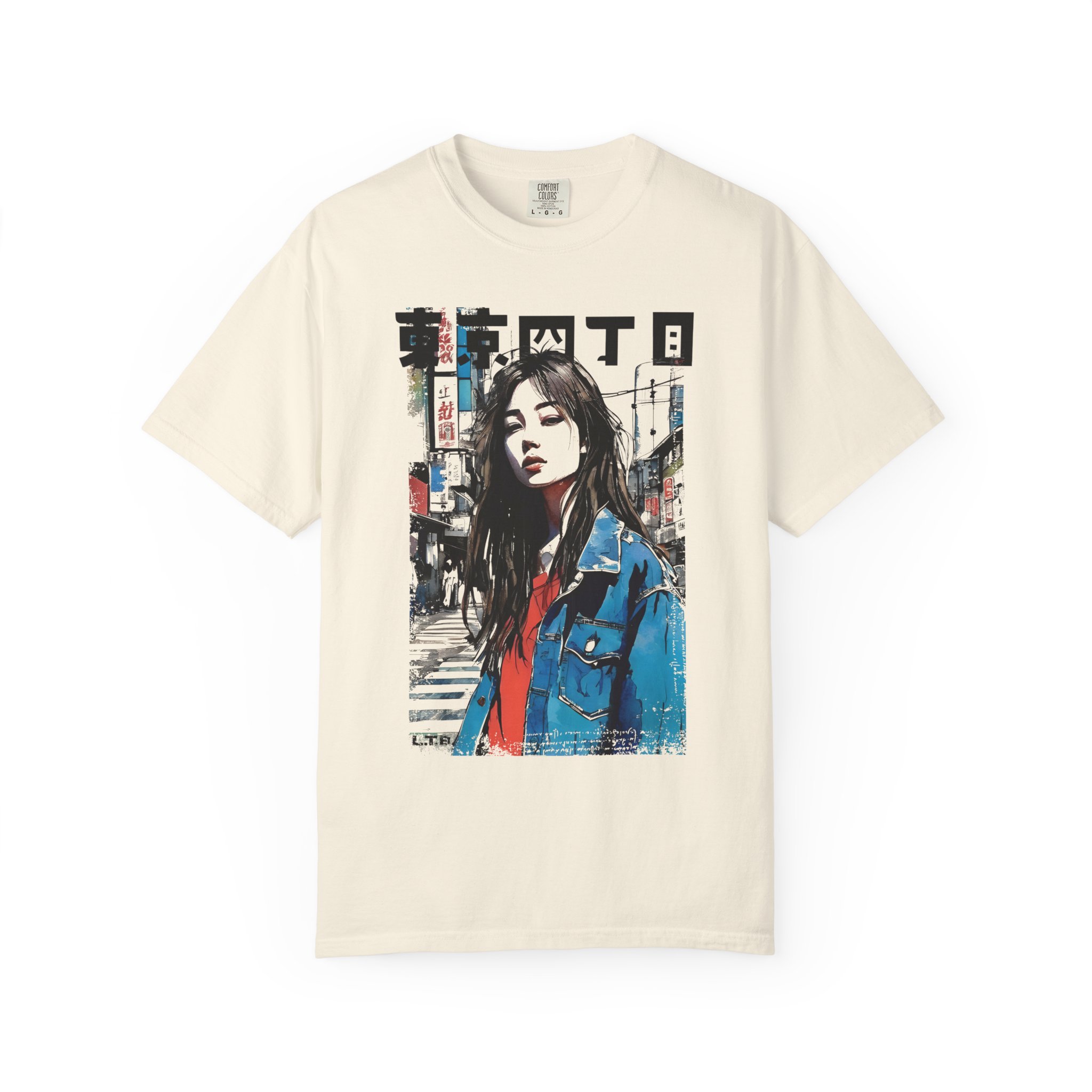 Tokyo Street Girl Graphic Tee | Urban Japanese Art Shirt K.A.T. Style - Image 3