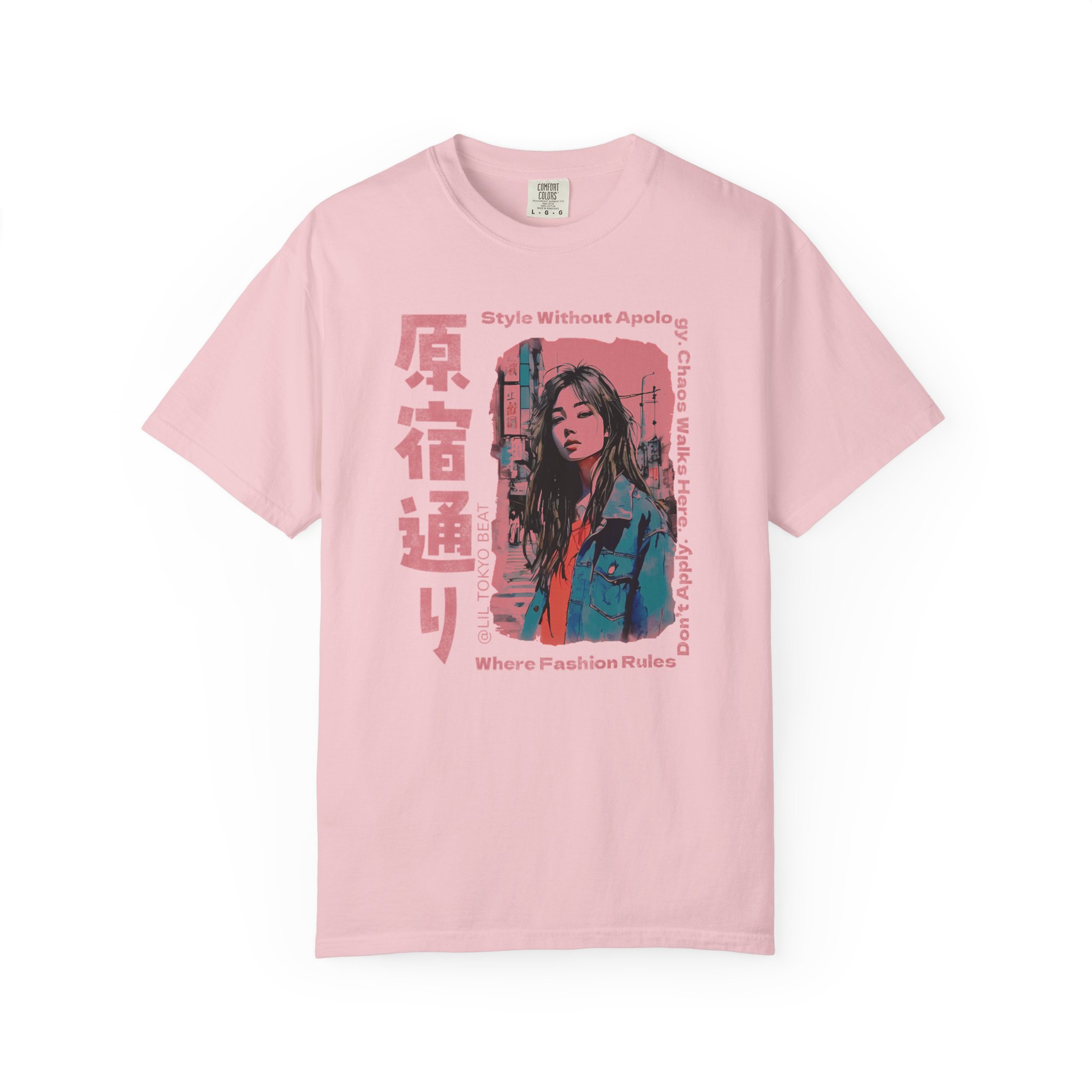 Harajuku Street Style Tee | Japanese Fashion Inspired T-Shirt, Lil Tokyo Beat Style, Unisex Top, Casual Tee, Trendy Graphic Shirt, t0 - Image 8