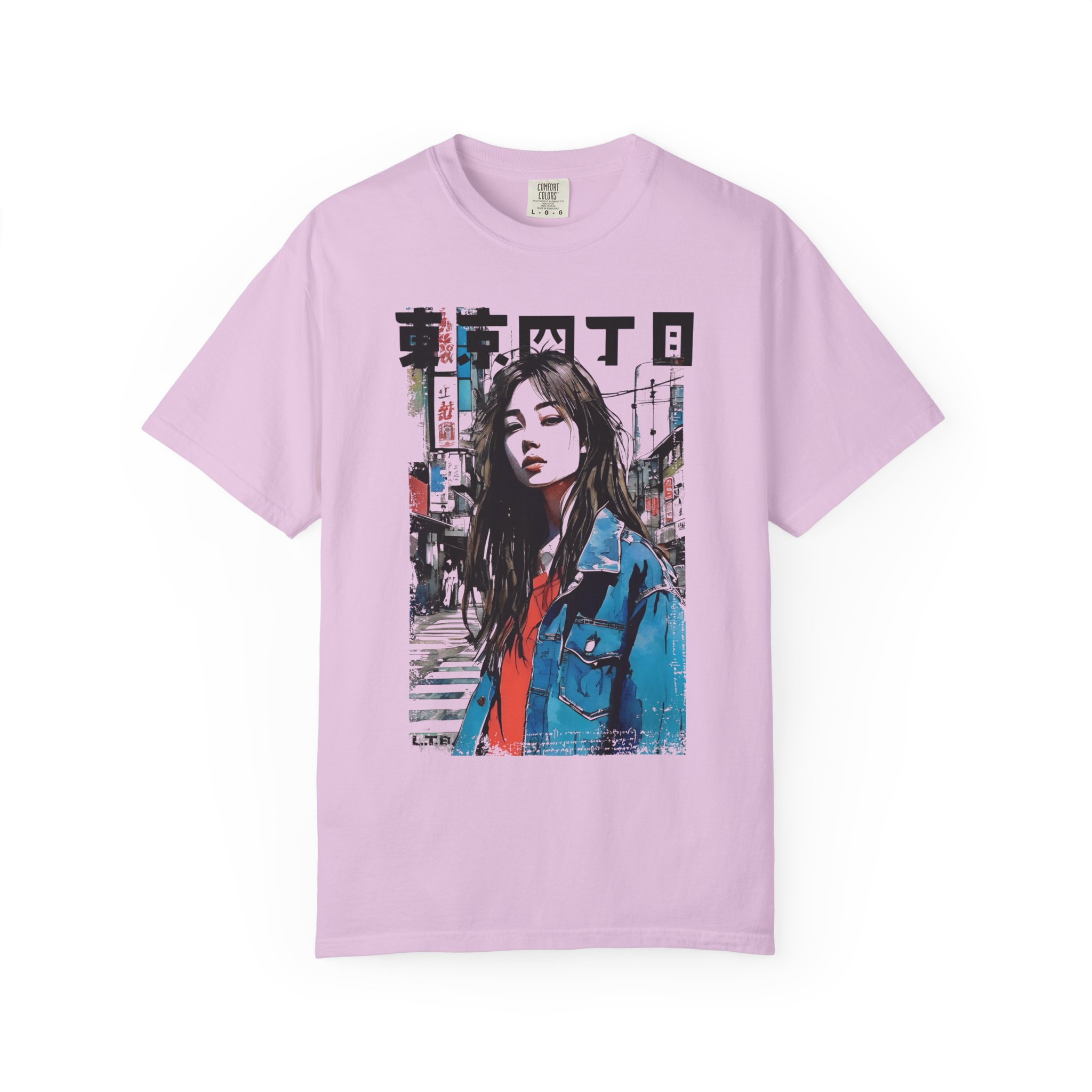 Tokyo Street Girl Graphic Tee | Urban Japanese Art Shirt K.A.T. Style - Image 12