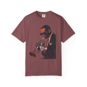 Jazz Trumpet Player T-Shirt — Vintage Musician Tee