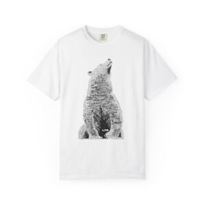 Howling Bear Wilderness Nature T-Shirt — Graphic Outdoor Tee