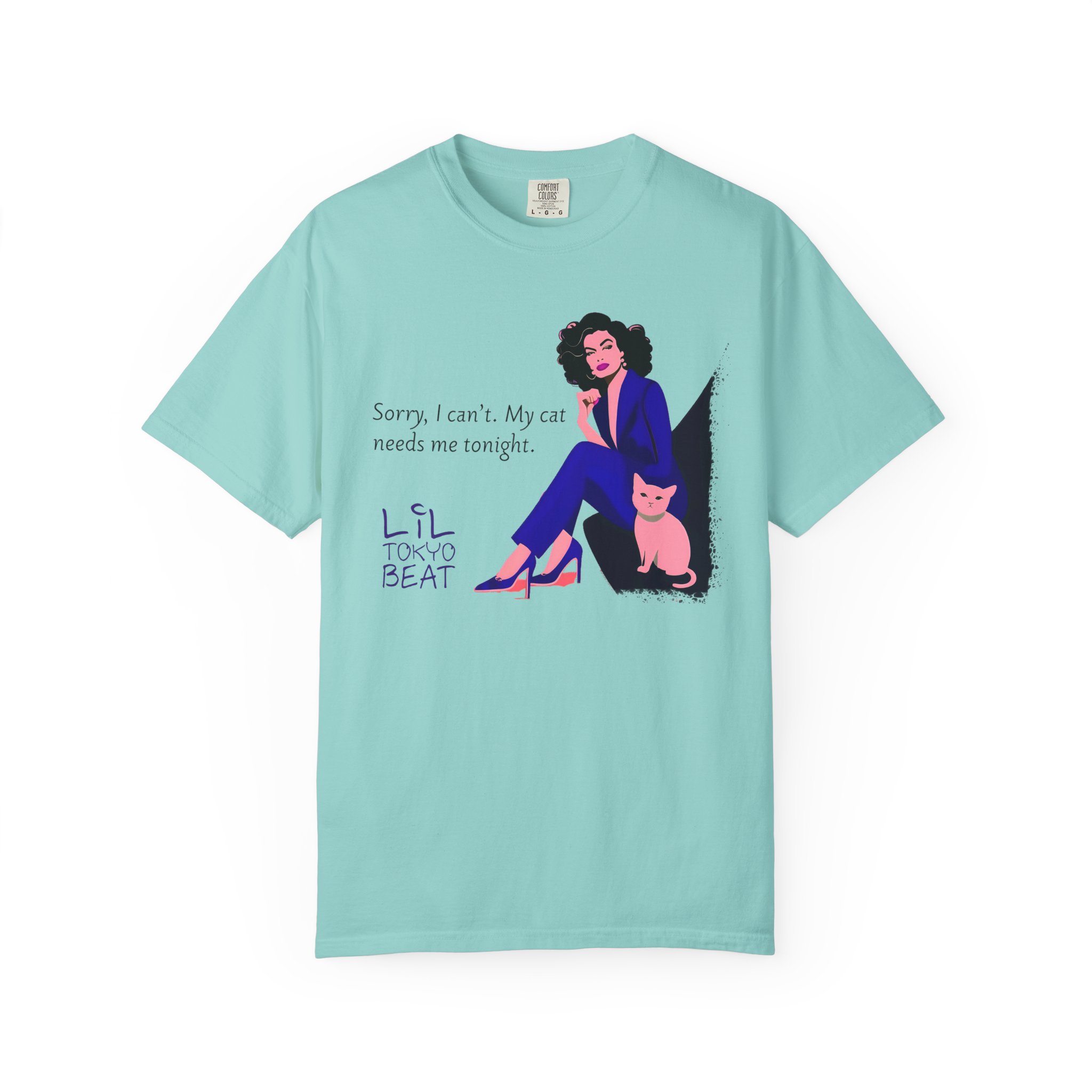 Glam Cat Lover T-Shirt – Cat Need Me, Chic Feminine Tee, Cat Mom Gift, Funny Cat Lady Top, Cat Owner Apparel, t0 - Image 4