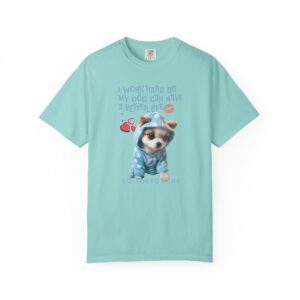 Cute Dog Owner T-Shirt – “Working Hard for My Pup’s Happiness” Perfect Gift for Pet Lovers, Animal Enthusiasts, and Dog Parents, t0