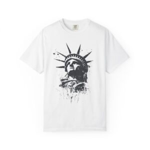 Liberty Graphic T-Shirt — Statue of Liberty Art Tee
