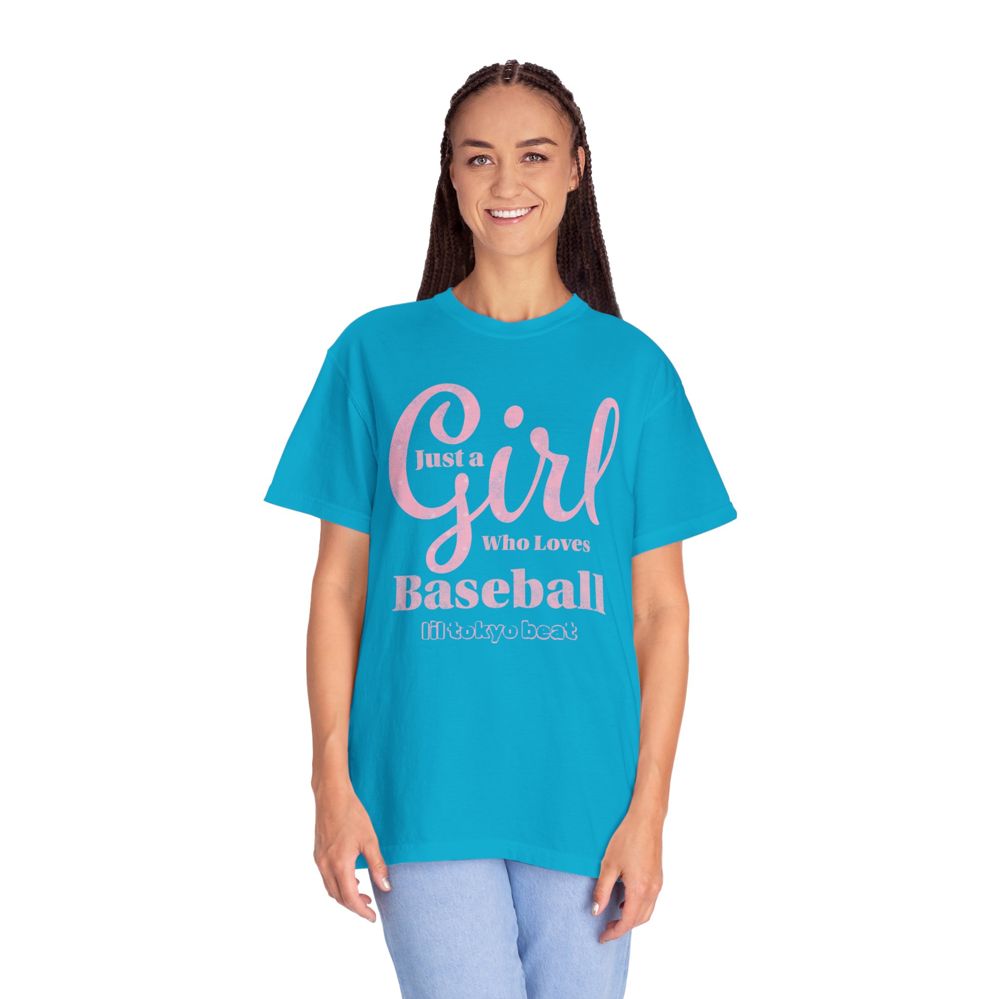 Baseball Fan T-shirt, Just a Girl who Loves Baseball, Unisex Tee, Sporty Shirt, Baseball Lover Gift, Baseball Mom Shirt, t7 - Image 2