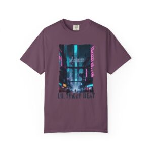 Cyberpunk City Unisex T-Shirt - Retro 80s Vibe Tee for Gaming, Casual Wear, Gifts, Dystopia AI Controls Humans, Los Angeles 2049, t7
