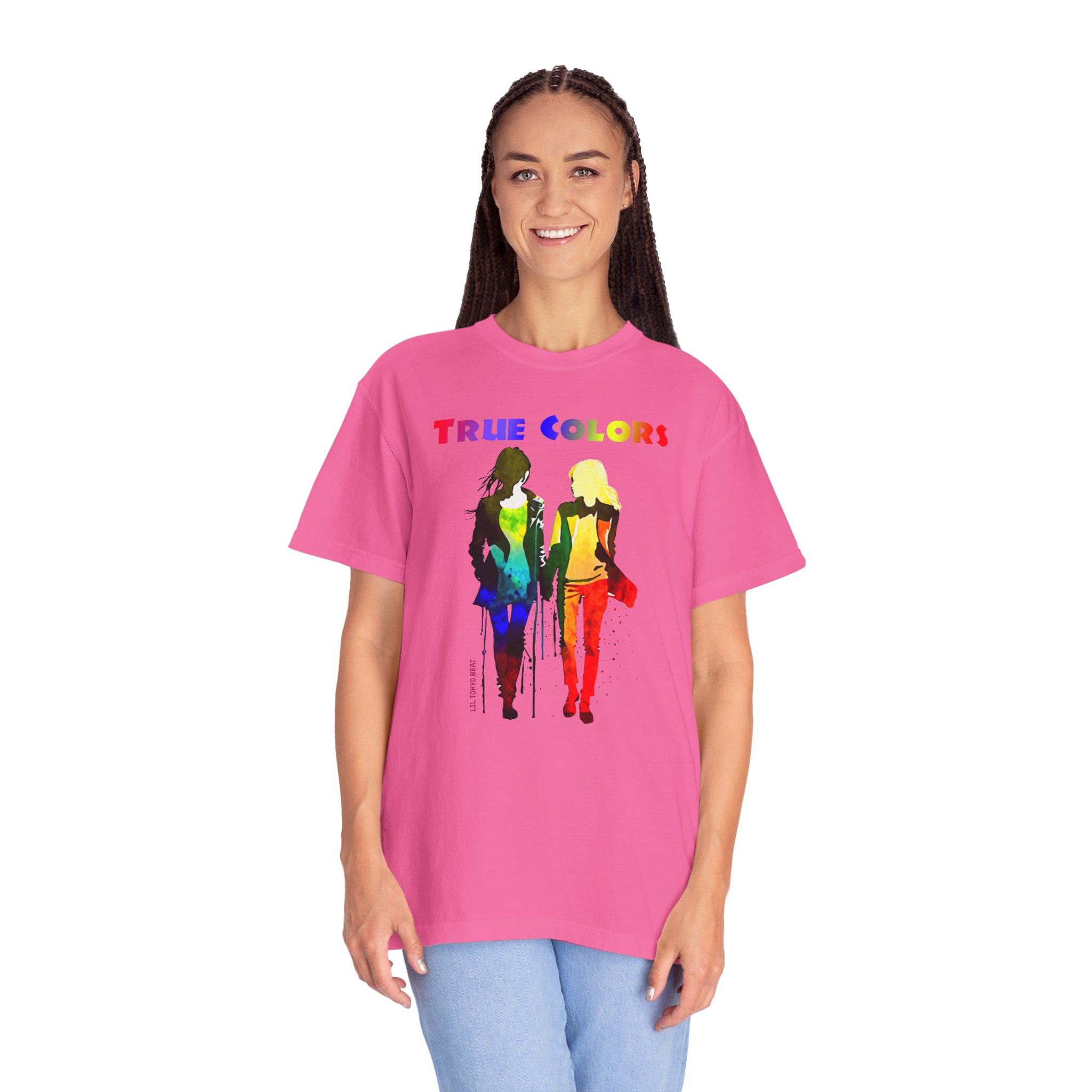 True Colors Deep Meaning Graphic Tee, Gift for Friends, BBF, Everyday Style, Inclusive Apparel, t0 - Image 2