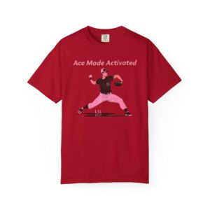 Ace Mode Activated Baseball T-Shirt | Sporty Pitcher Graphic Tee - Lil Tokyo Beat, Unisex Tee, Sporty Shirt, Graphic T-Shirt, Athlete, t0