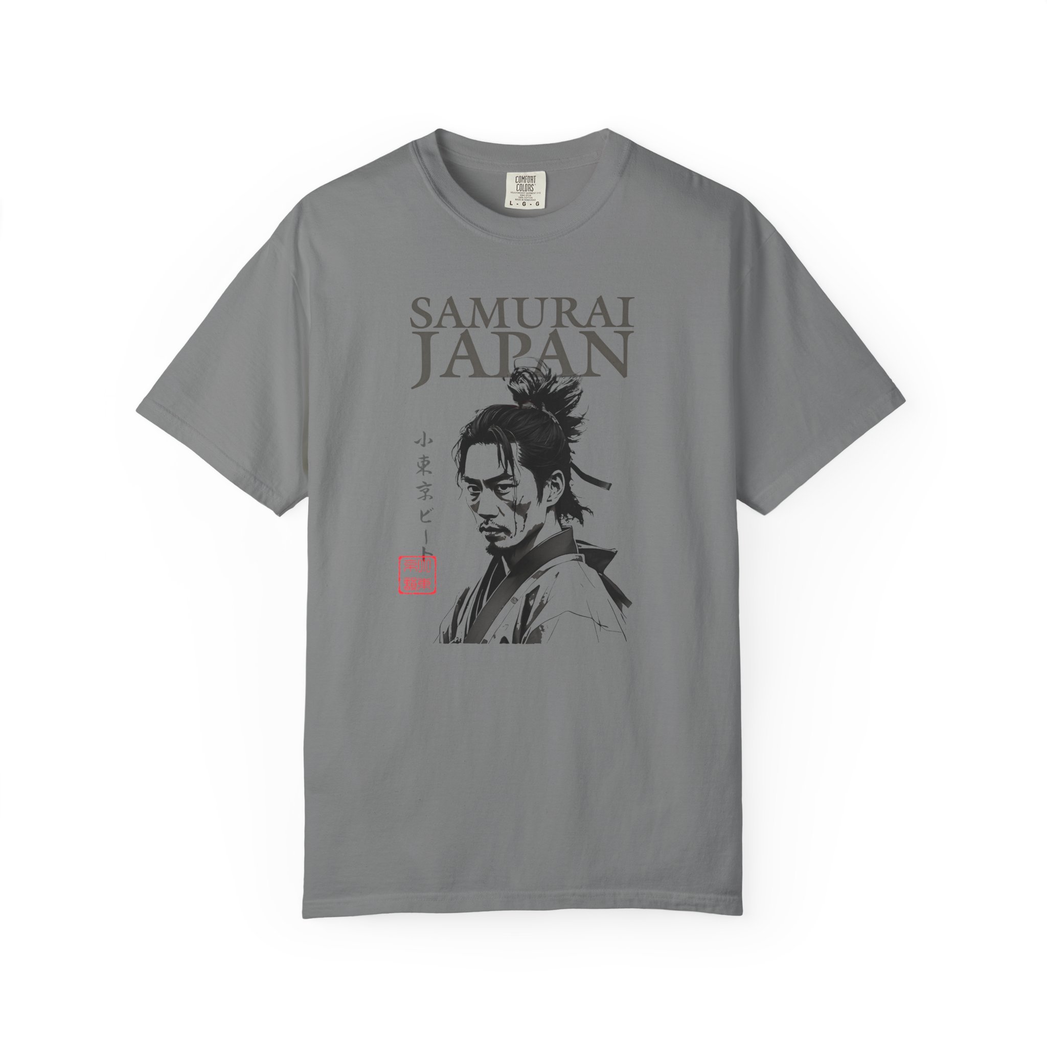 Samurai Japan Graphic T-Shirt — Vintage Japanese Warrior Tee, t0 - Image 4