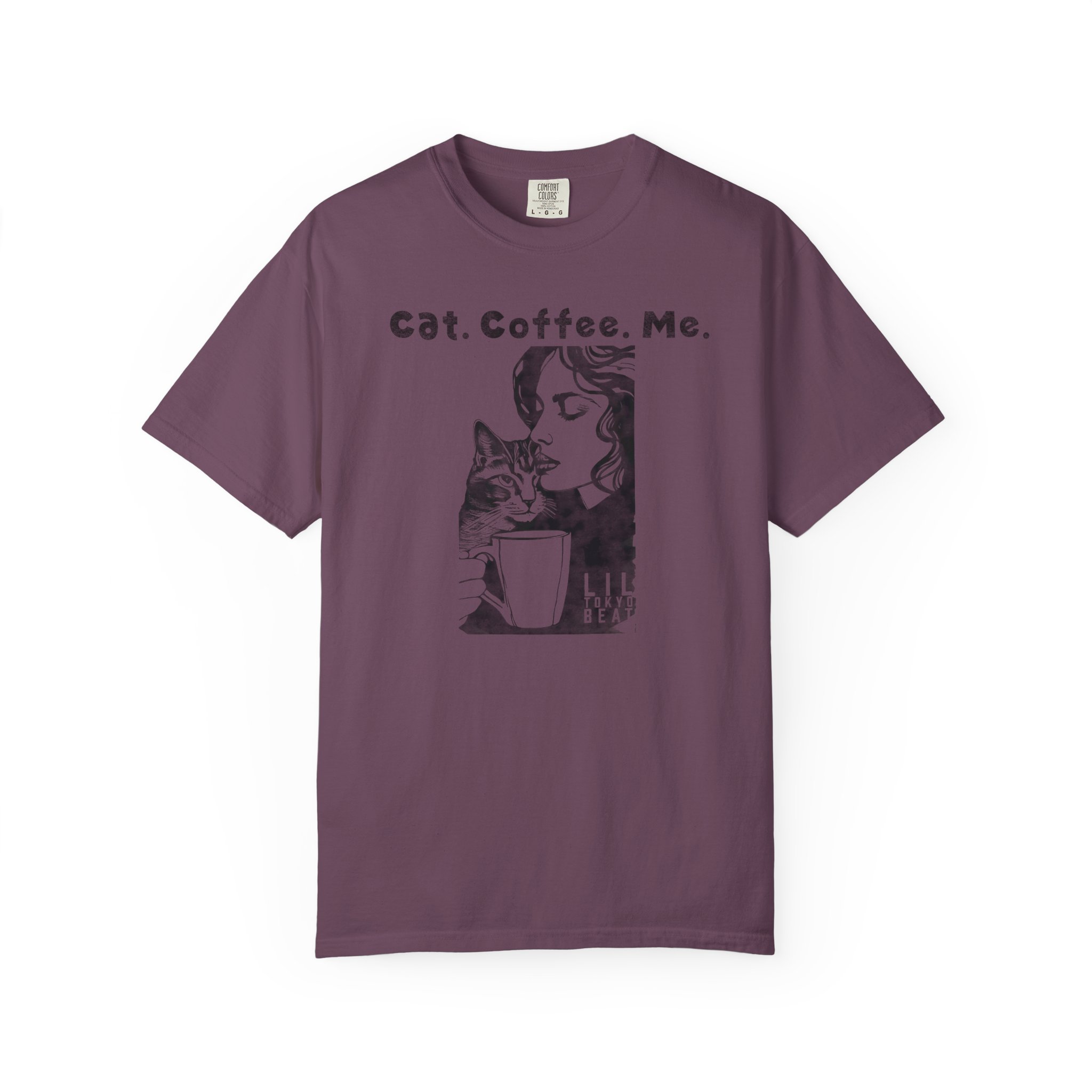 Cat Coffee Me T-shirt | Graphic Cat Lover Coffee Shirt, t2 - Image 11