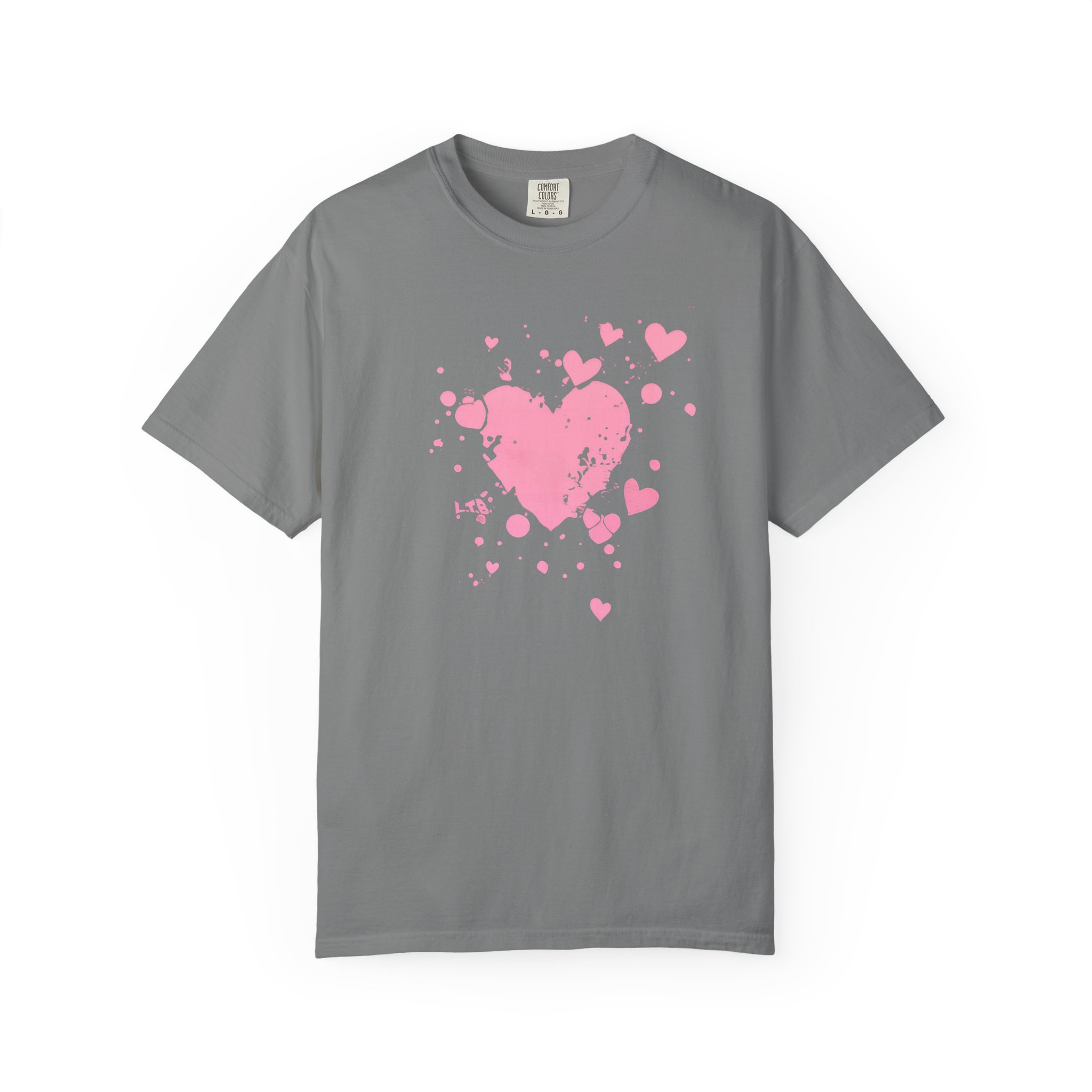 Valentine’s Day Pink Heart Tee — Cute Romantic Graphic T-Shirt - Image 4