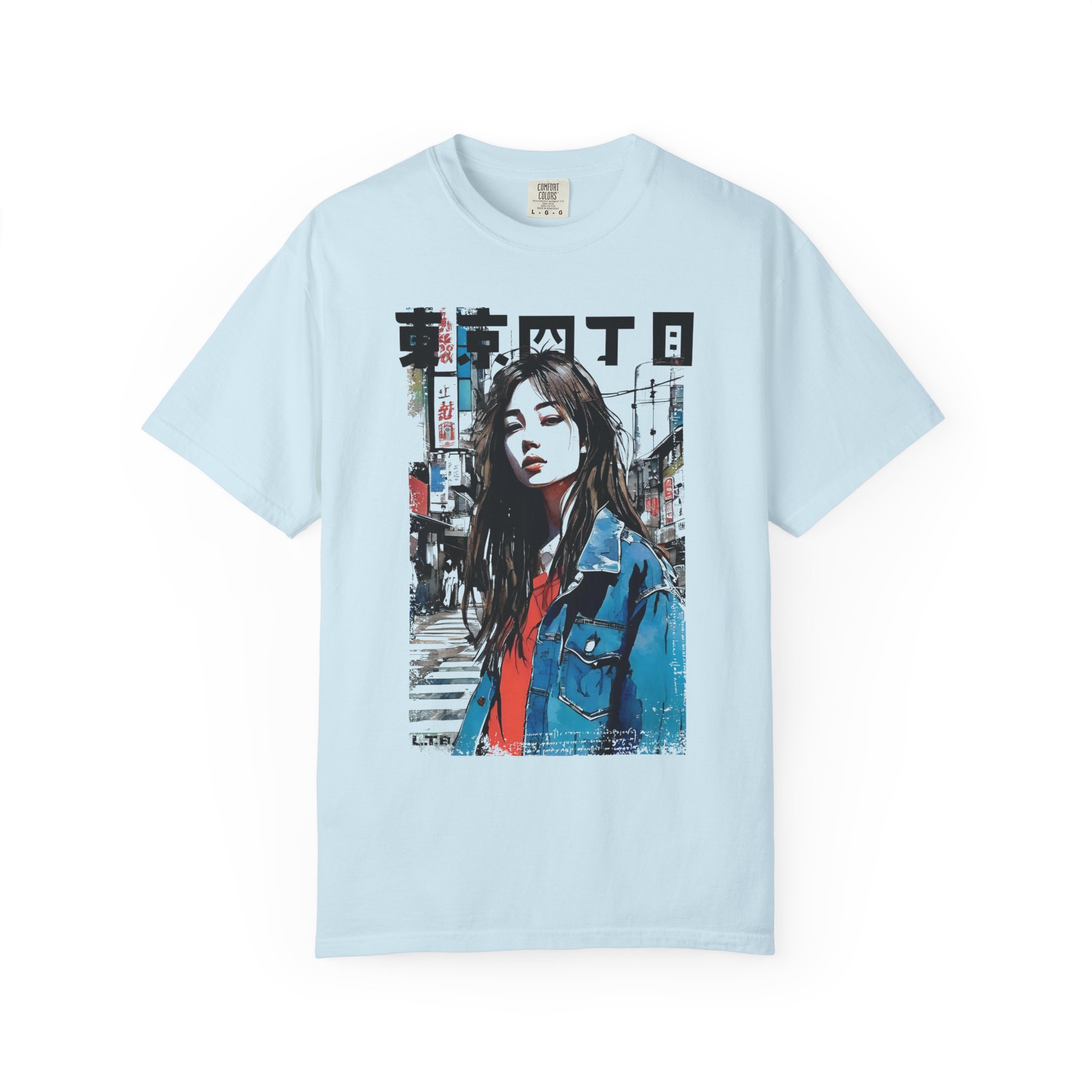 Tokyo Street Girl Graphic Tee | Urban Japanese Art Shirt K.A.T. Style - Image 9
