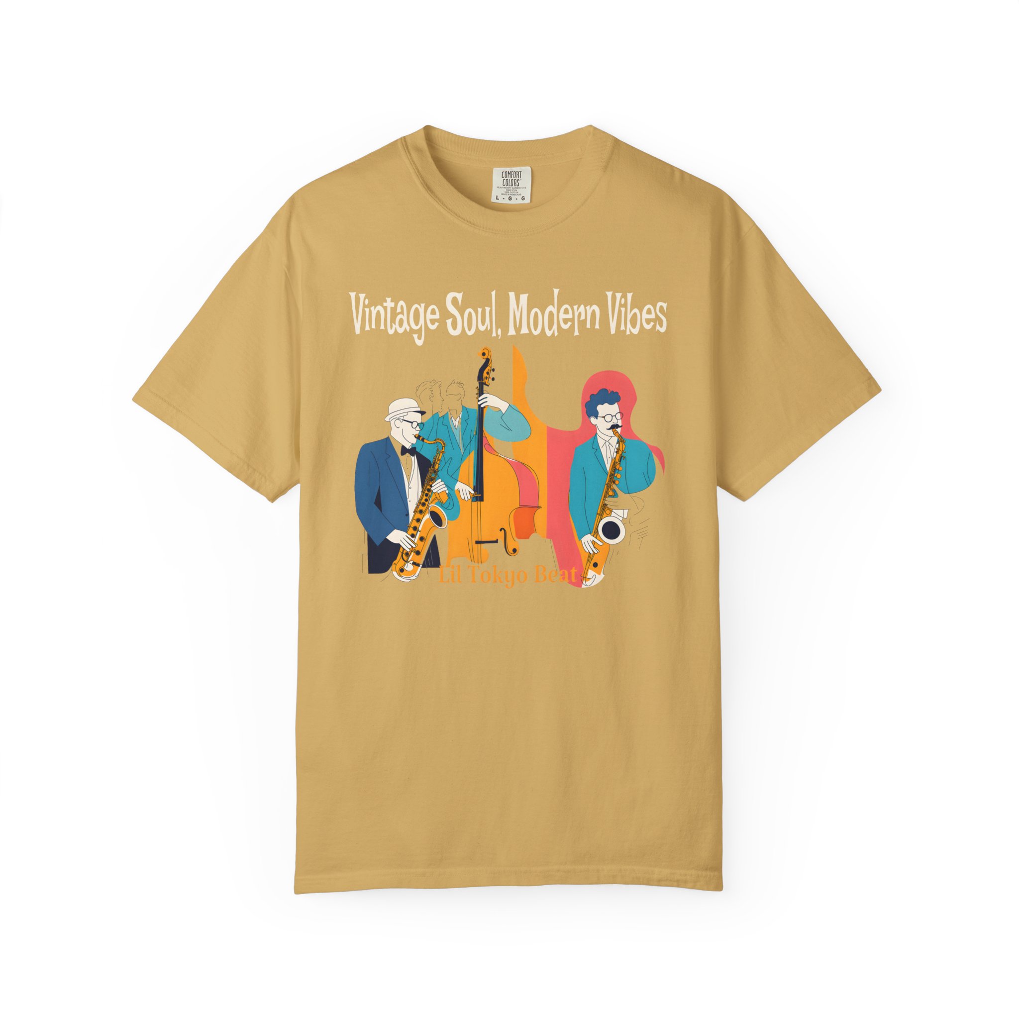 Vintage Soul, Modern Vibes Unisex T-shirt, Music Lover Tee, Vintage Style Shirt, Cool Graphic Tee, Jazz Musician Gift, Jazz lover t0 - Image 12