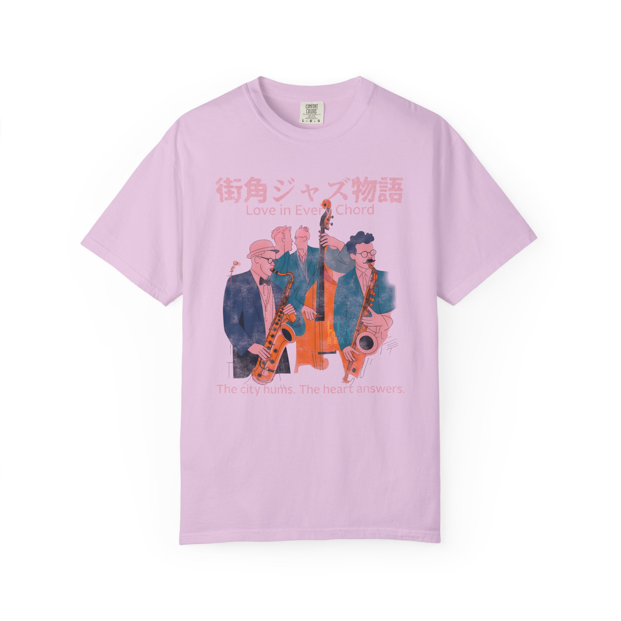 Jazz-Inspired Unisex T-Shirt - Love in Every Chord, Music Apparel, Gift for Musicians, Casual Wear, Art Tee - Image 13