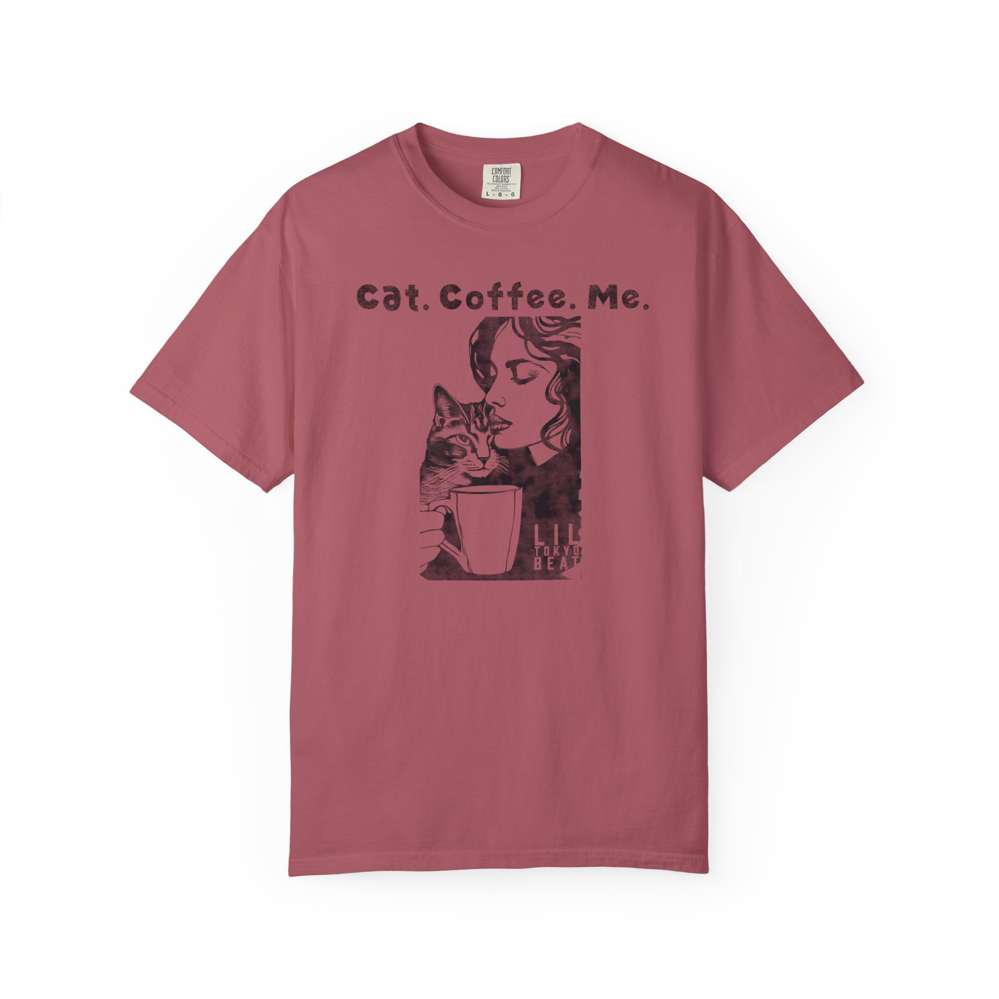 Cat Coffee Me T-shirt | Graphic Cat Lover Coffee Shirt, t2 - Image 12