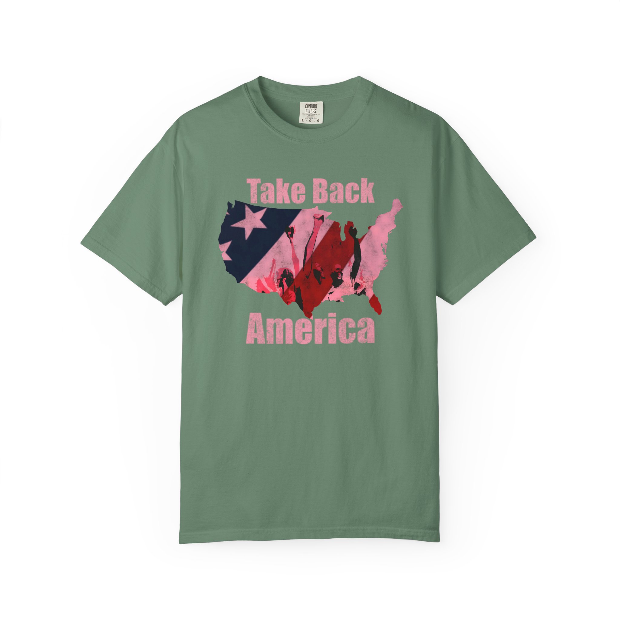 Take Back America T-Shirt | Stylish Patriotic Tee | Everyday USA Statement Shirt, Unisex Tee, Gender-Neutral Shirt, Red White Blue Tee, t7 - Image 4
