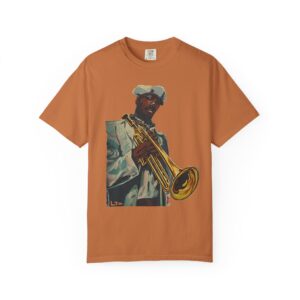 Trumpet Jazz T-Shirt — Vintage Jazz Musician Graphic Tee