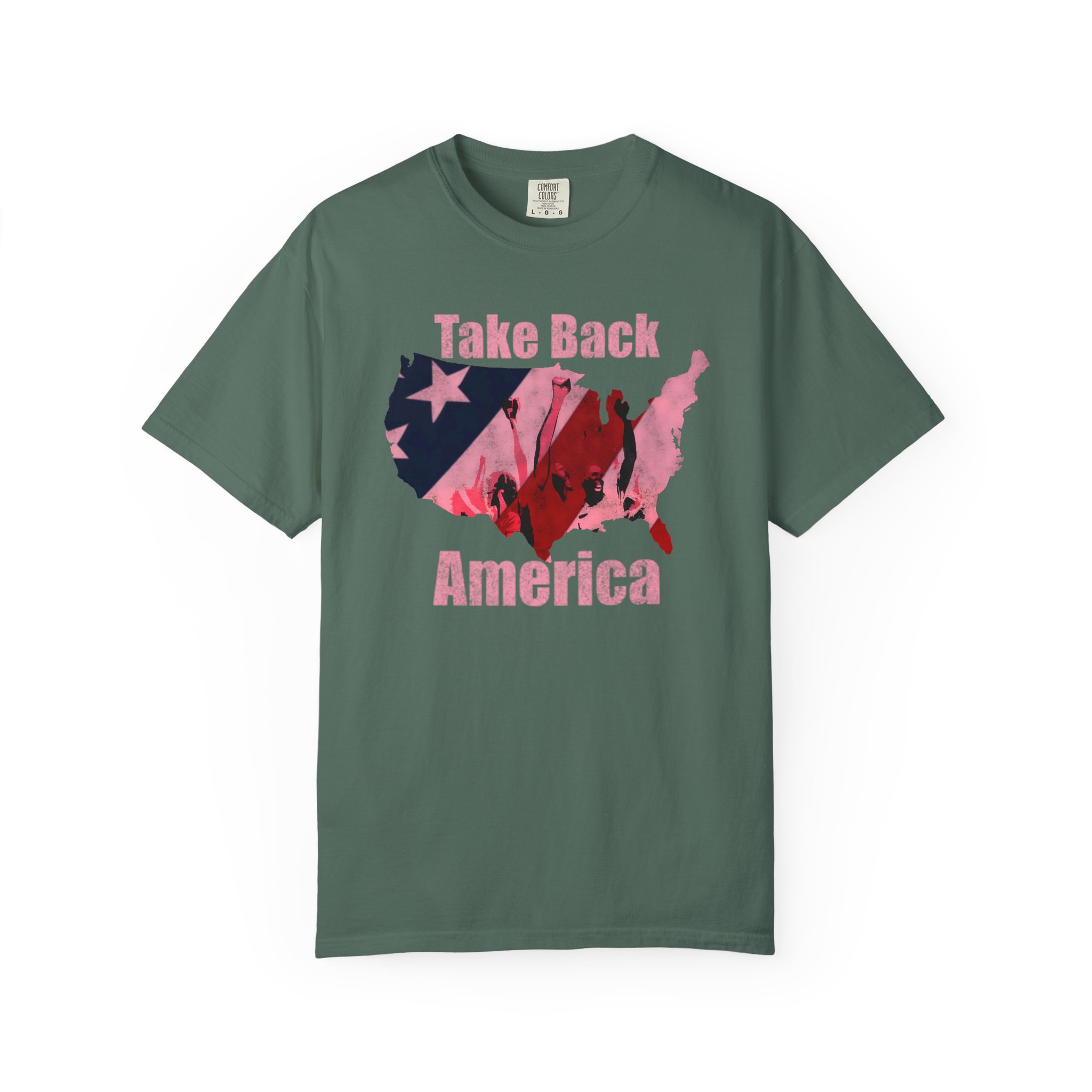 Take Back America T-Shirt | Stylish Patriotic Tee | Everyday USA Statement Shirt, Unisex Tee, Gender-Neutral Shirt, Red White Blue Tee, t7 - Image 13