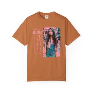 Urban Tokyo Dreamer Graphic Tee - Unisex Garment-Dyed T-shirt, Bold Japanese Streetwear Shirt, Tokyo Inspired Tee, Unisex Graphic Top, t0