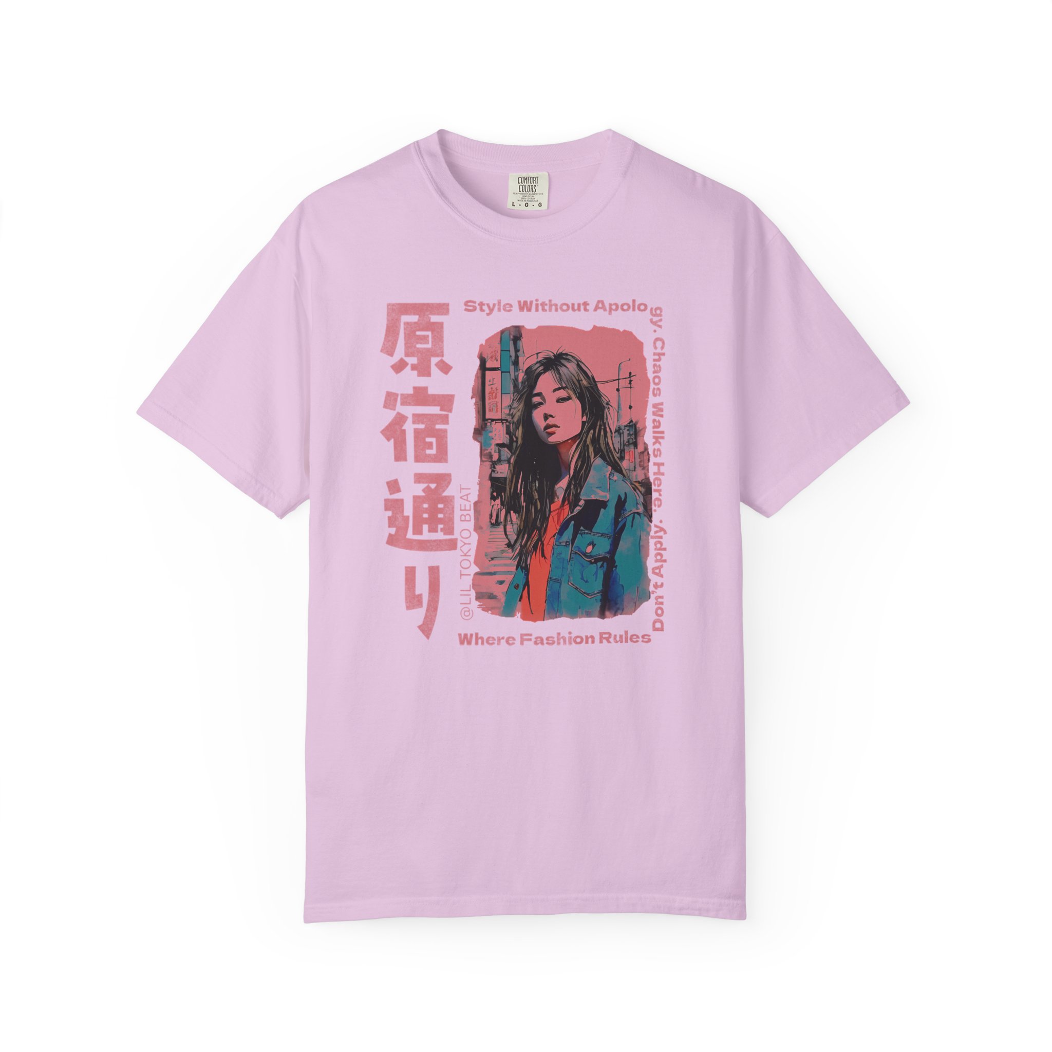 Harajuku Street Style Tee | Japanese Fashion Inspired T-Shirt, Lil Tokyo Beat Style, Unisex Top, Casual Tee, Trendy Graphic Shirt, t0 - Image 7