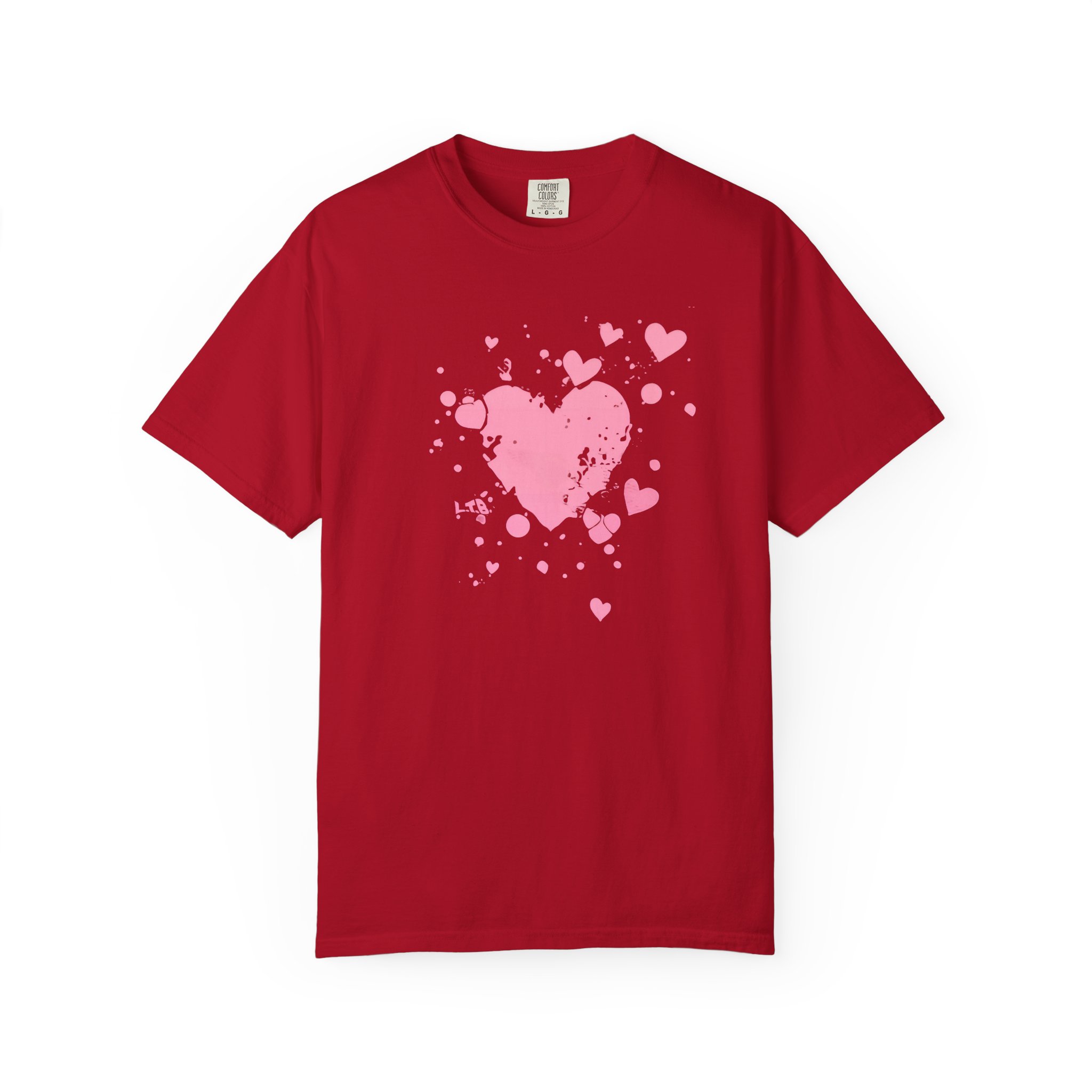 Valentine’s Day Pink Heart Tee — Cute Romantic Graphic T-Shirt - Image 15
