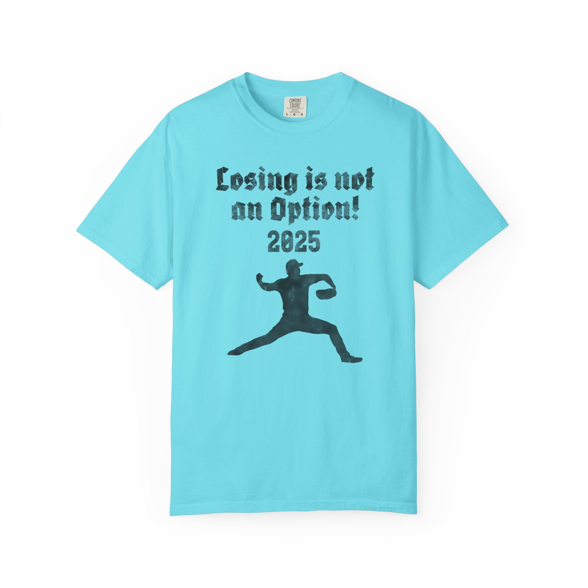 Losing Is Not an Option 2025 T-Shirt — Motivational Sports Baseball Tee, t2 - Image 5