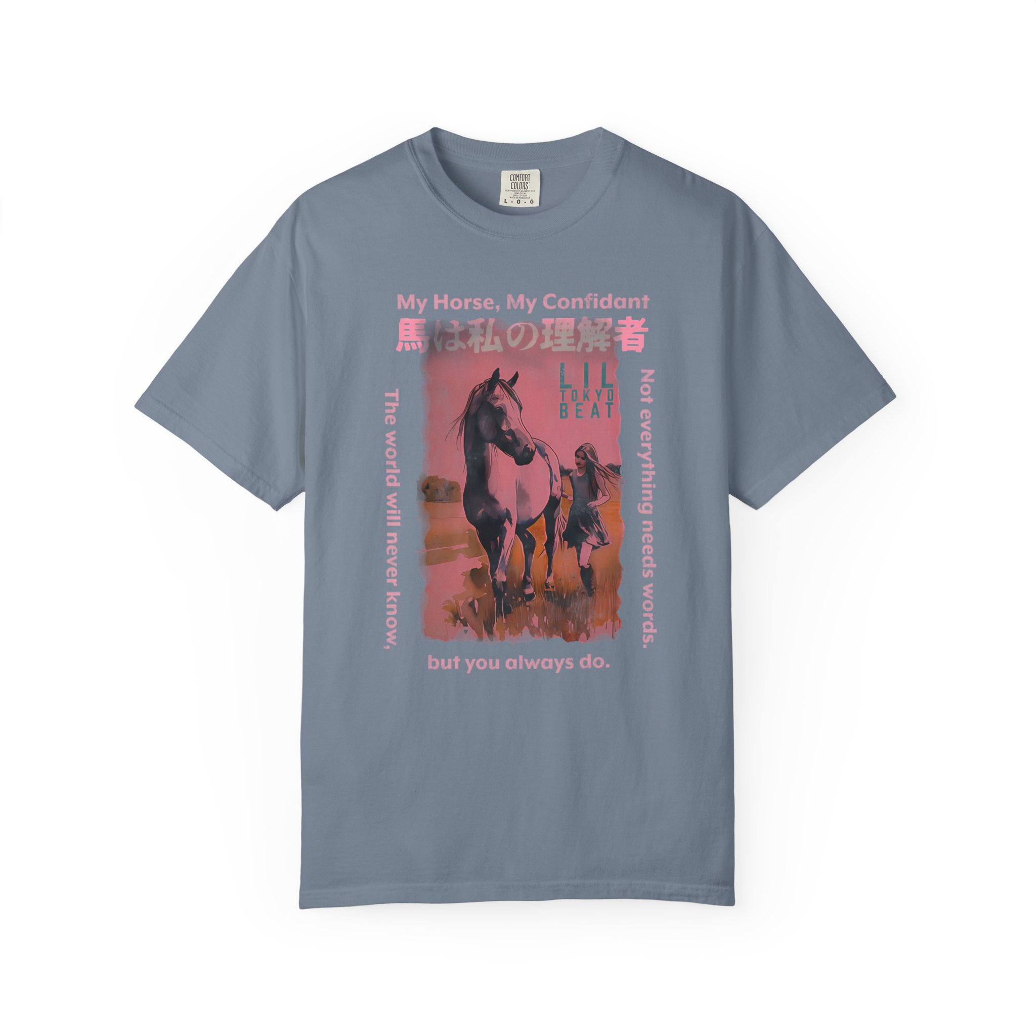 My Horse, My Confidant Unisex T-Shirt | Unique Gift for Horse Lovers | Equine Themed Apparel | Casual Wear for Animal Lovers, t0 - Image 7