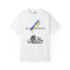Slava Ukraini Support Tee – Ukraine Freedom Flag Shirt for Solidarity & Justice, t0