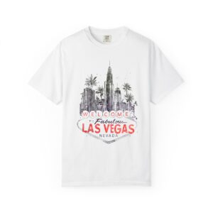 Welcome to Las Vegas Nevada T-Shirt | Vintage Vegas Travel Graphic Tee