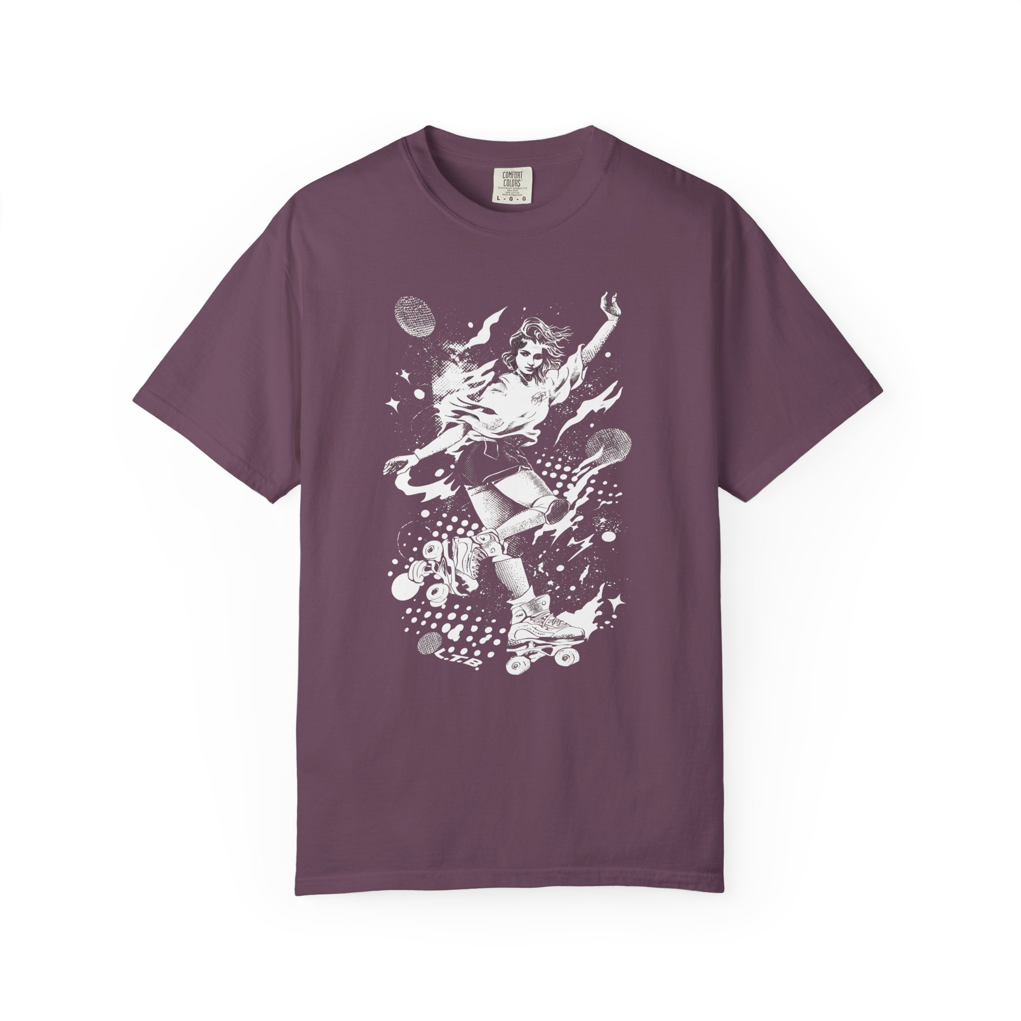 Roller Disco Skate Girl T-Shirt | Modern Dance Skating Streetwear Tee - Image 12